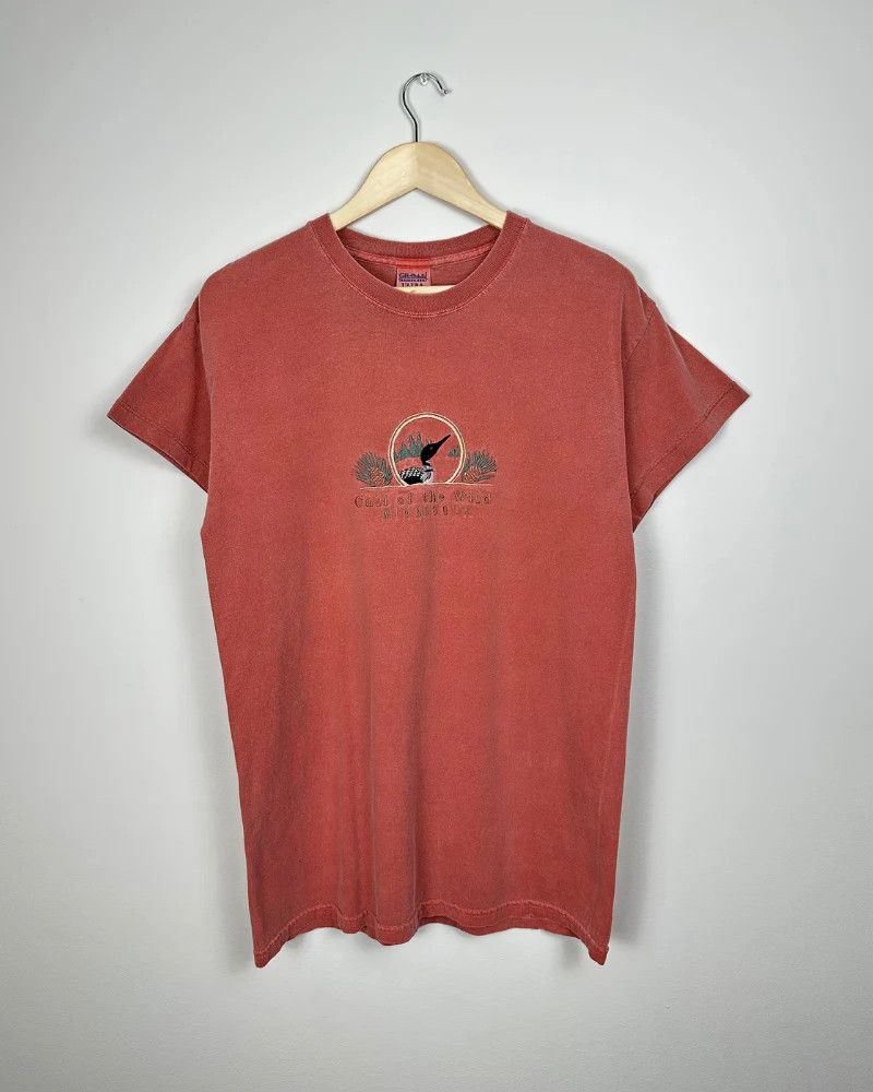 Gildan × Vintage Vintage Gildan Call of the Wild Minnesota T-Shirt - Medium Size US M / EU 48-50 / 2 - 5 Thumbnail