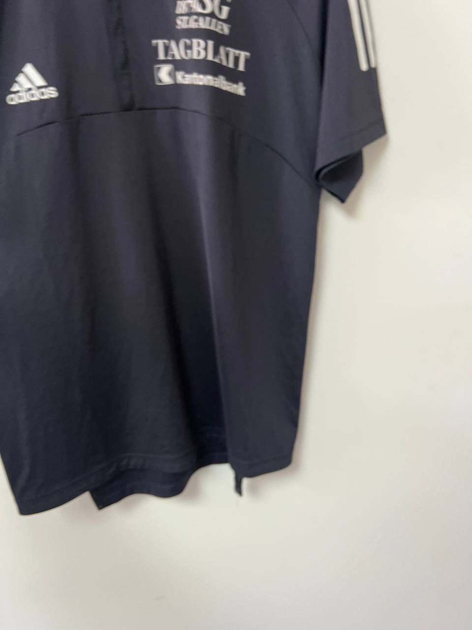 Adidas Vintage 90s St. Gallen Polo Jersey Football Shirt Adidas XL Size US XL / EU 56 / 4 - 13 Thumbnail