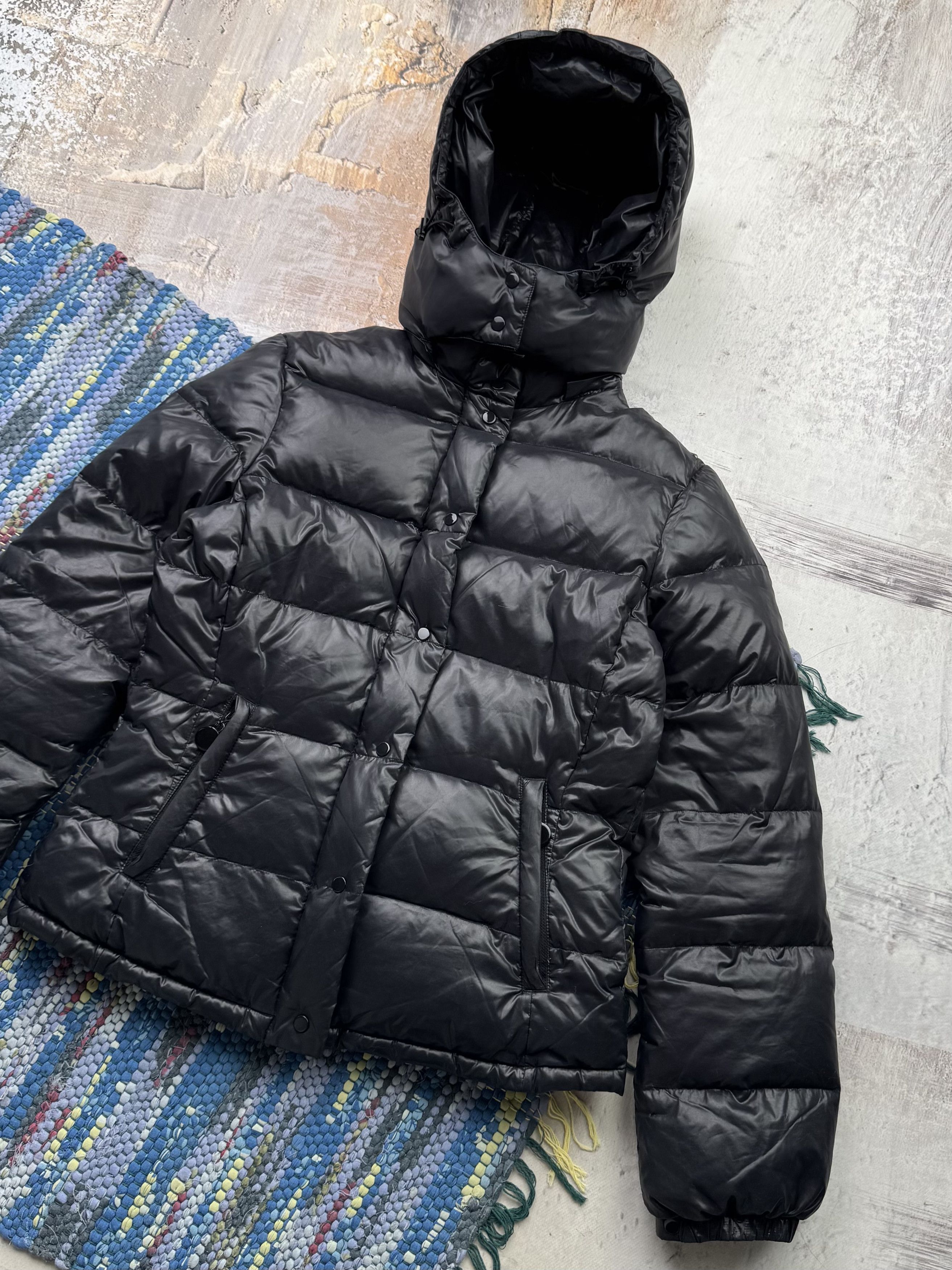 Japanese Brand Vintage Cropped Down Puffer Jacket D15 A754(465) Size S / US 4 / IT 40 - 3 Thumbnail