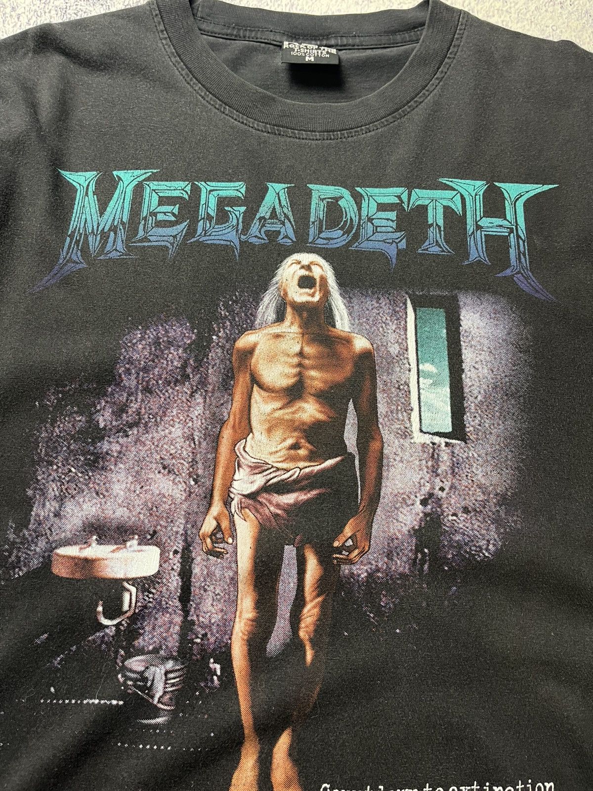 Band Tees Vintage Megadeth T-Shirt Single Stitch Reprint Moder Y2K Size US M / EU 48-50 / 2 - 15 Thumbnail