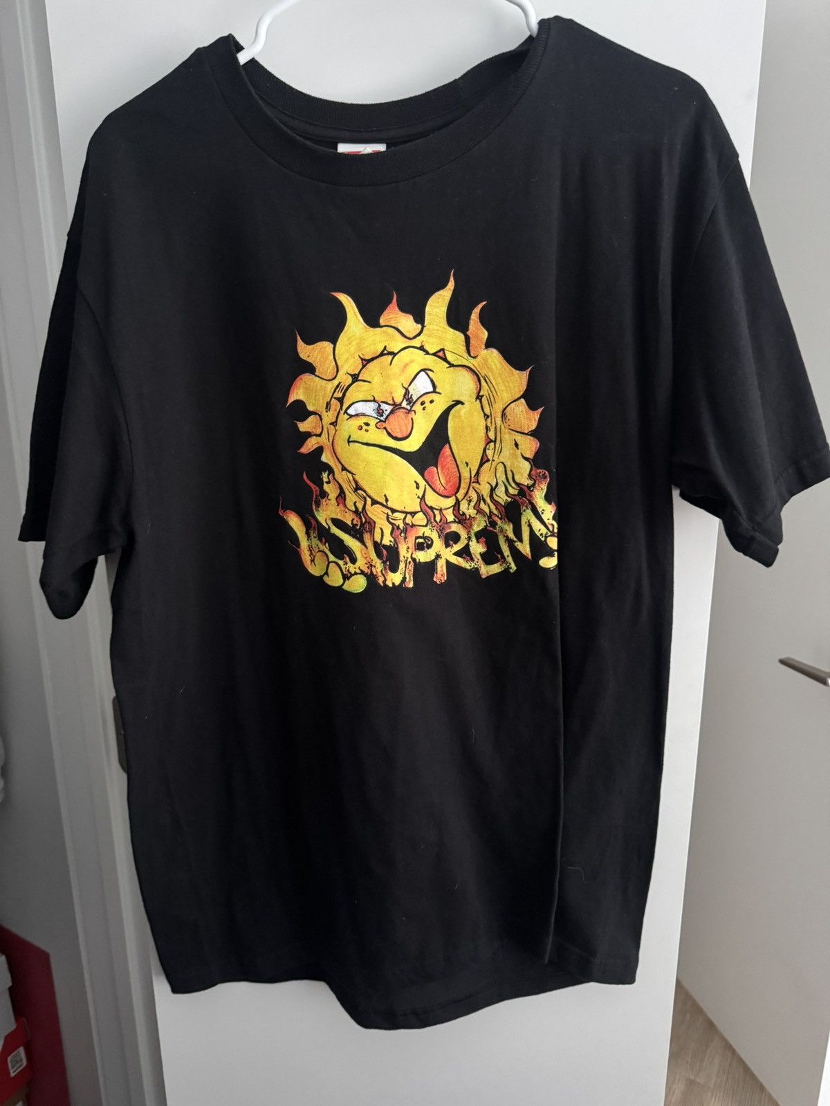 Supreme Supreme Sun Tee Black Size US M / EU 48-50 / 2 - 1 Thumbnail