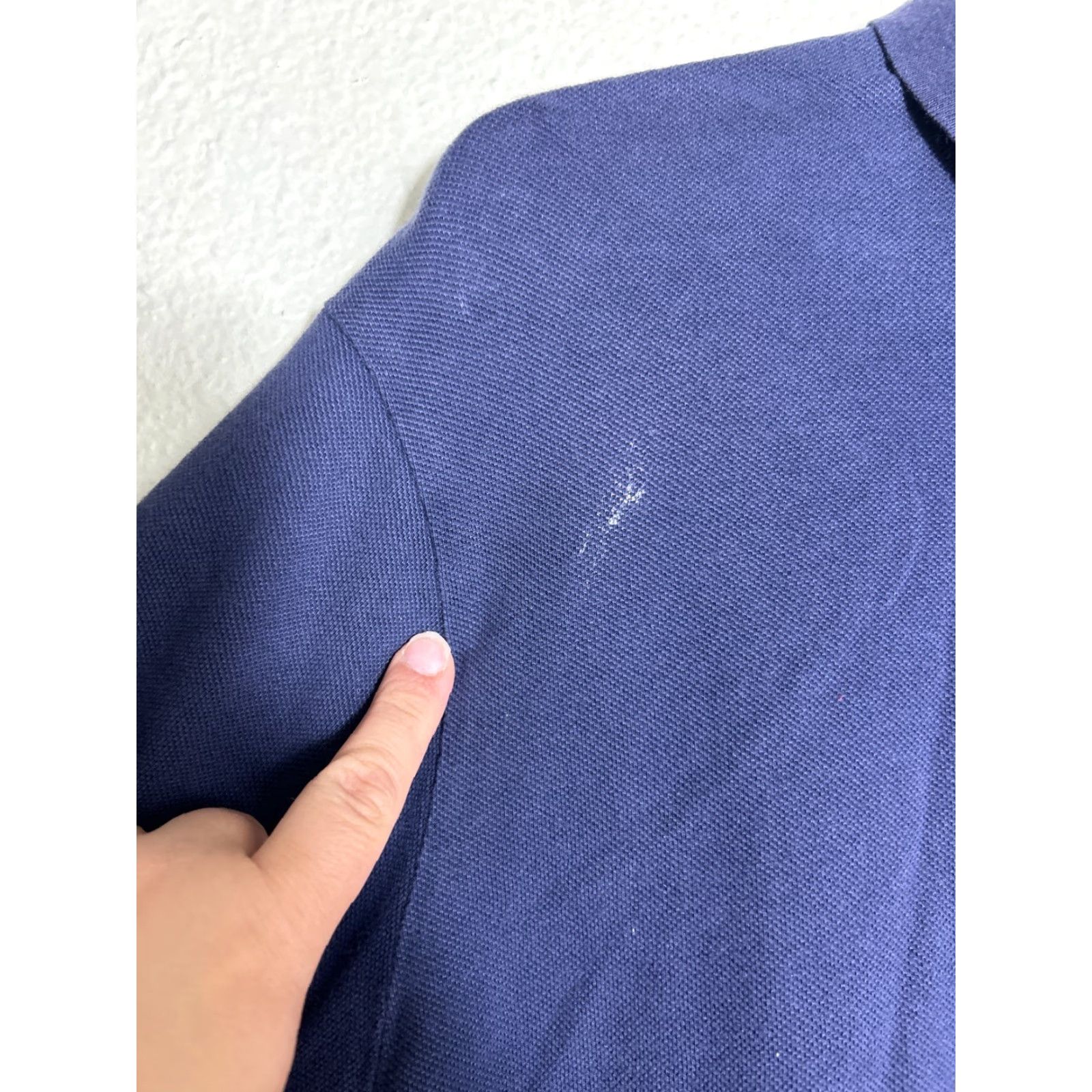 Polo Ralph Lauren Mens XL Short Sleeve Polo Shirt Navy Blue