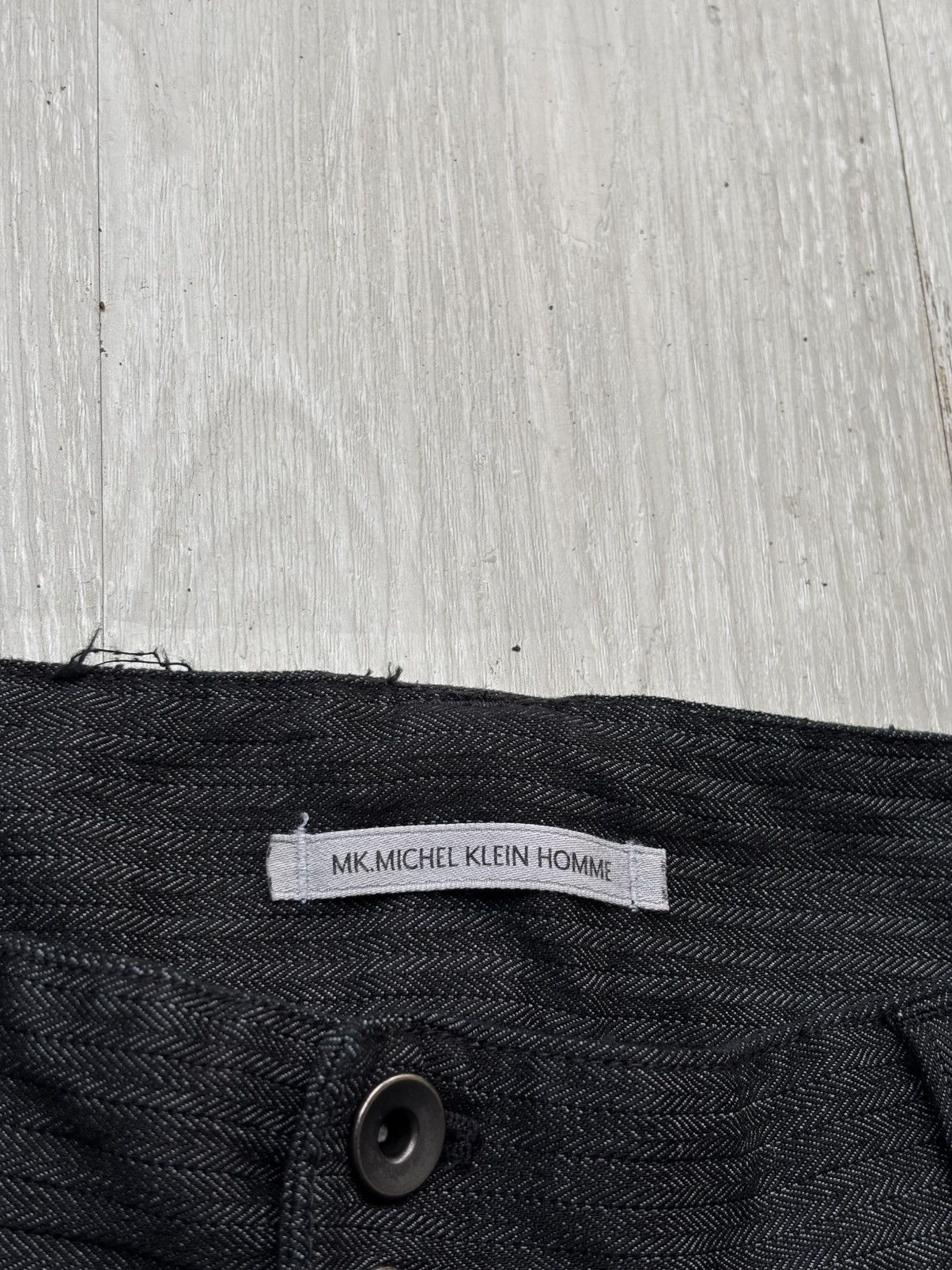 Japanese Brand MK michel klein CO tribal flare jeans Size US 28 / EU 44 - 5 Thumbnail