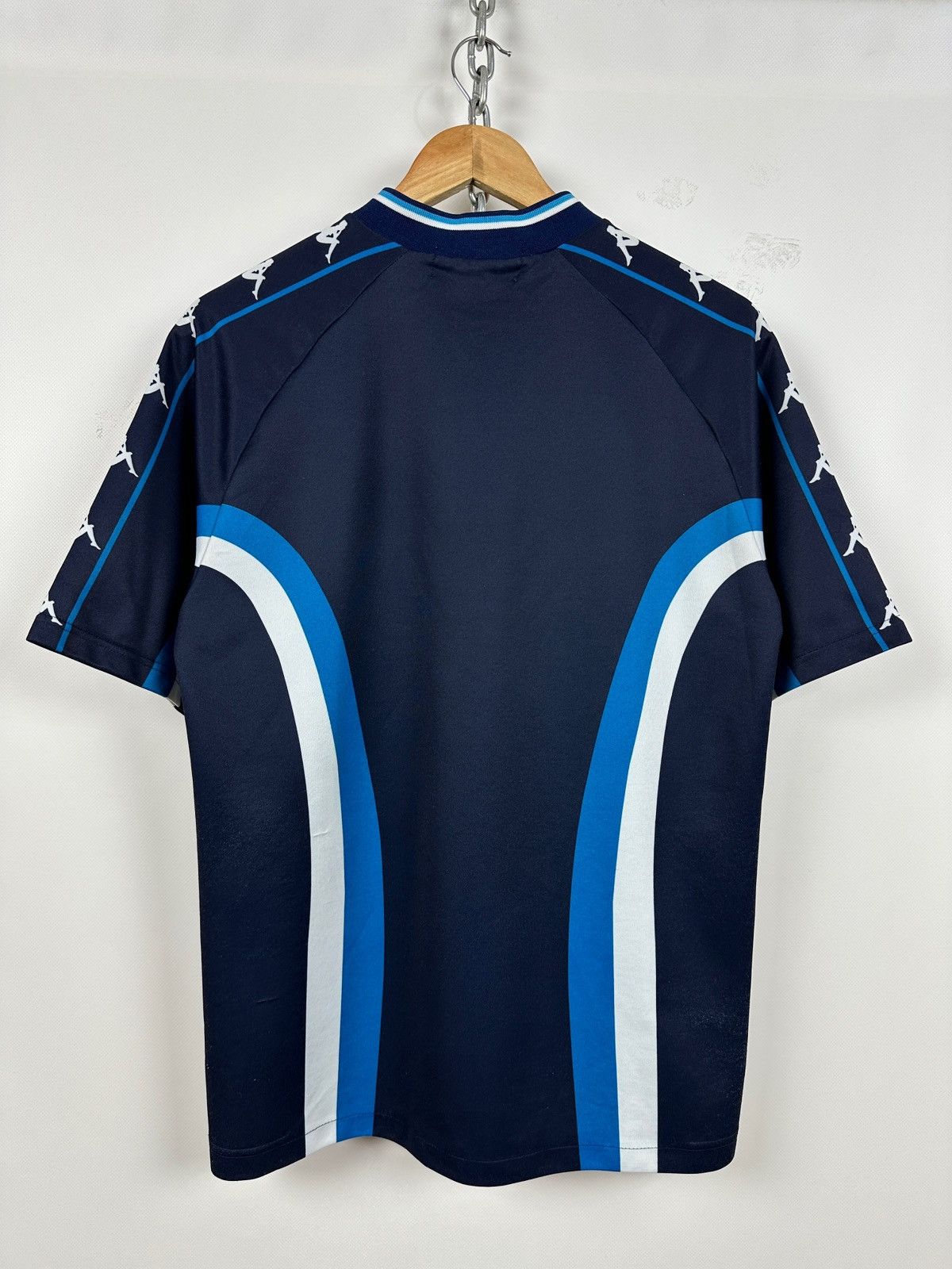 Kappa 1997/99 Kappa Manchester City Vintage Training Jersey Kit Size US S / EU 44-46 / 1 - 2 Thumbnail