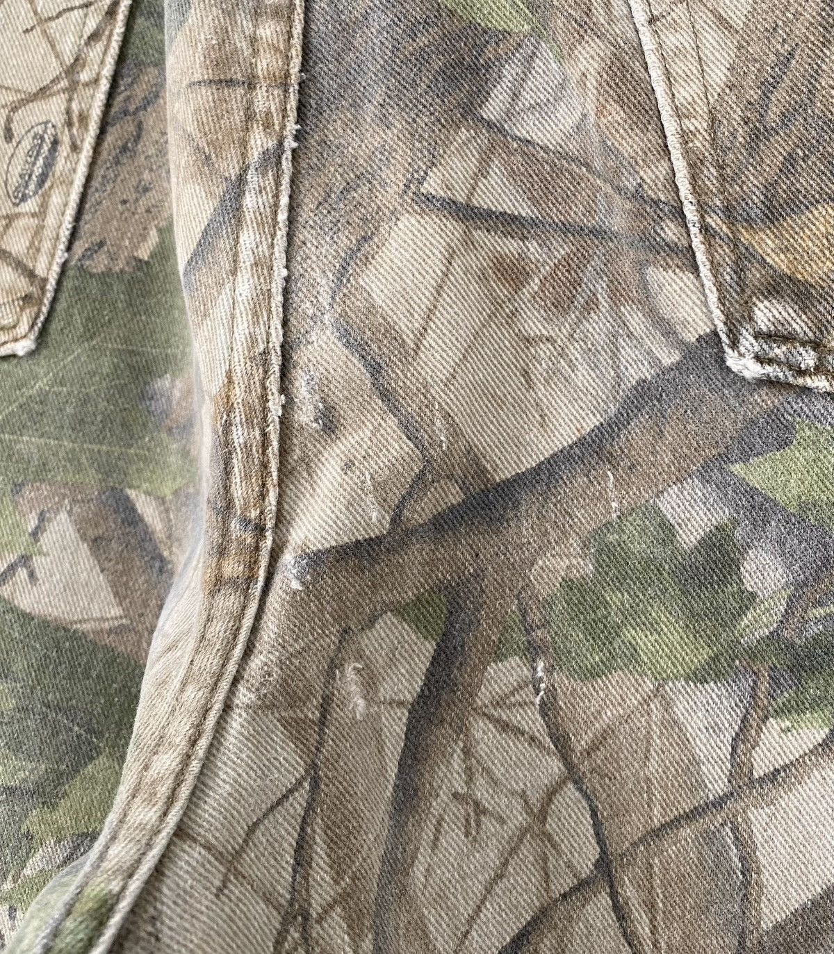 Wrangler VTG 90’s Wrangler Hardwoods Camo Double Knee Jeans 37 Size US 37 - 9 Thumbnail