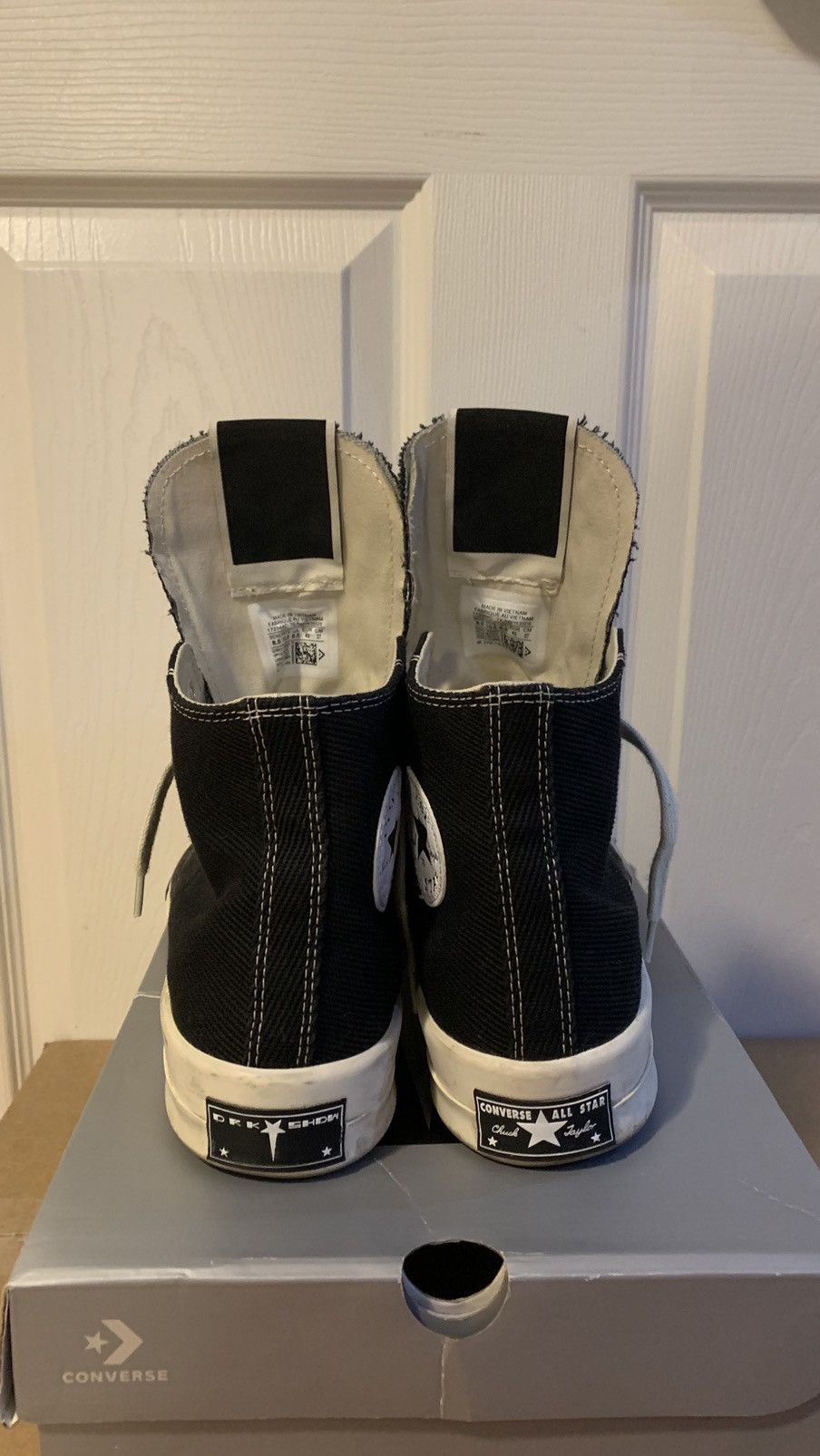 Converse × Rick Owens Drkshdw Rick Owens Drkshdw Converse Chuck Taylor Size US 8.5 / EU 41-42 - 3 Thumbnail