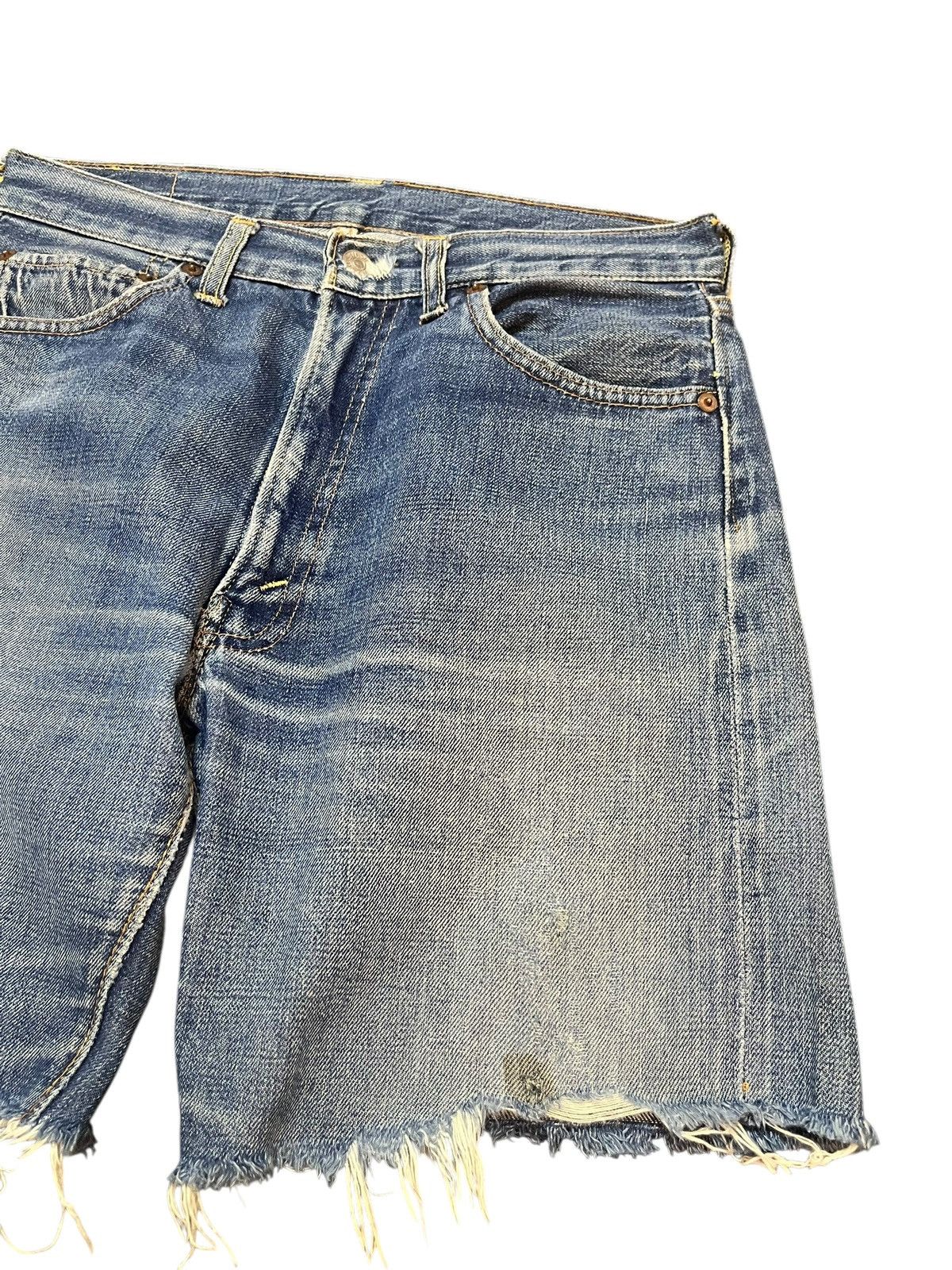 Levi's Vintage Clothing Vintage Levi’s Scovill Big E Selvedge Shorts Denim Size US 29 - 3 Thumbnail