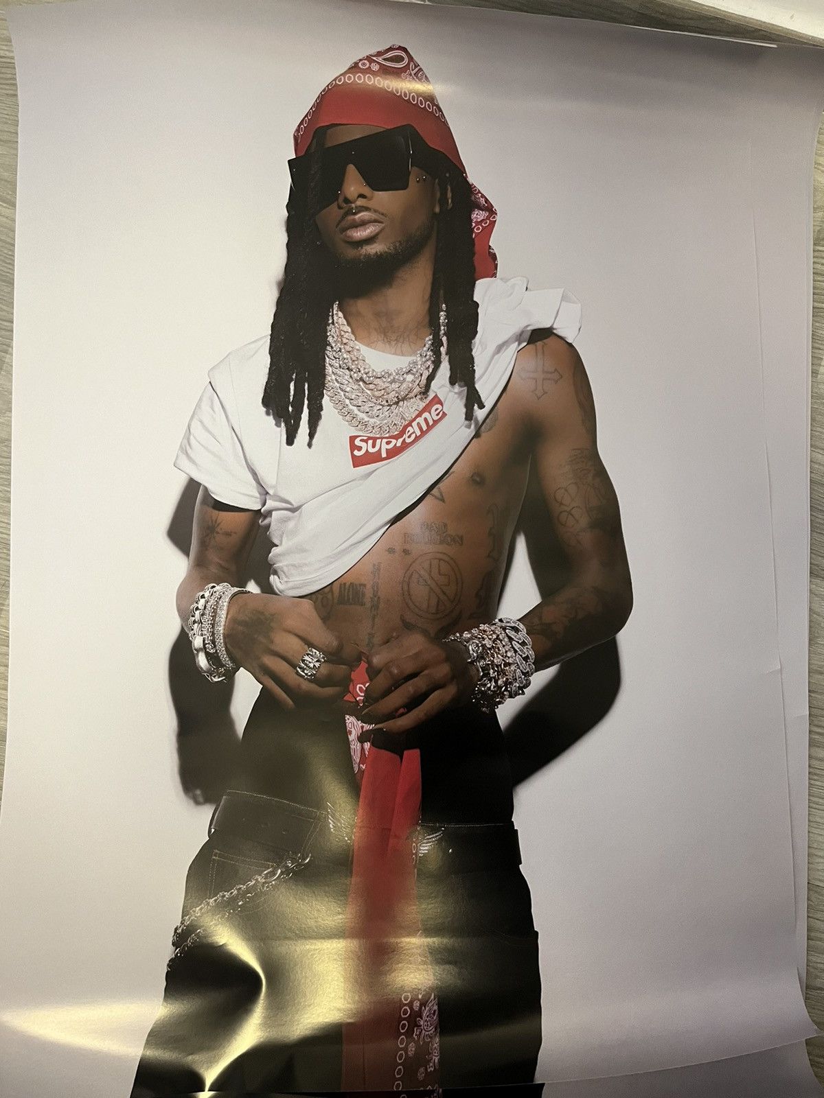 Supreme x Playboi Carti 25FW ポスター 1枚 It's official: @playboicarti for Supreme FW25 😤 A long time