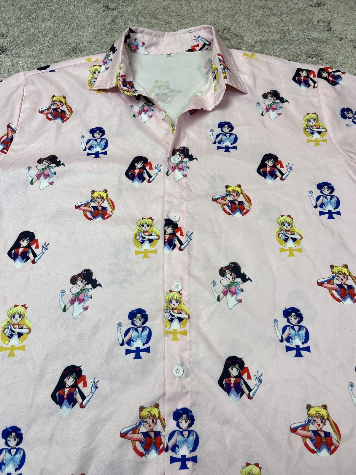 Anime × Japanese Brand × Vintage Y2K SAILOR MOON RARE ANIMA SHIRT - № 773 Size US M / EU 48-50 / 2 - 2 Thumbnail