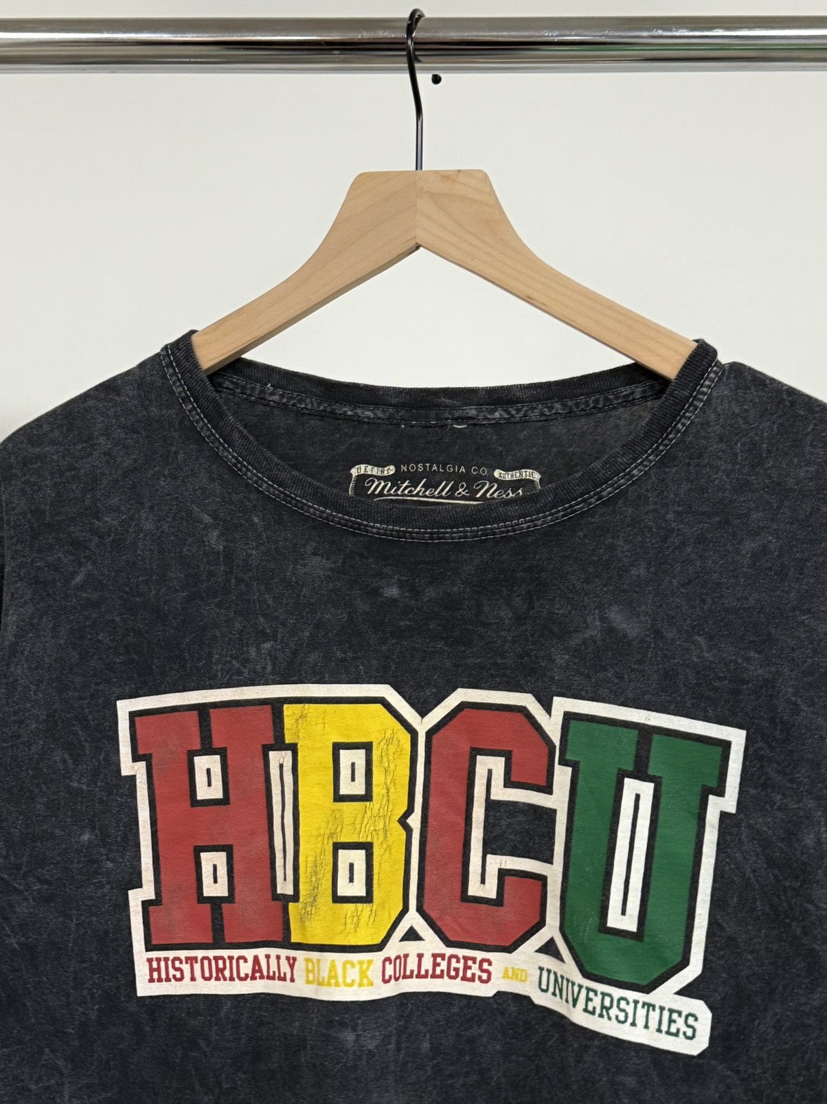 Mitchell & Ness Mitchell & Ness HBCU Tee Large Gray NCAA Black Colleges Size US L / EU 52-54 / 3 - 2 Thumbnail