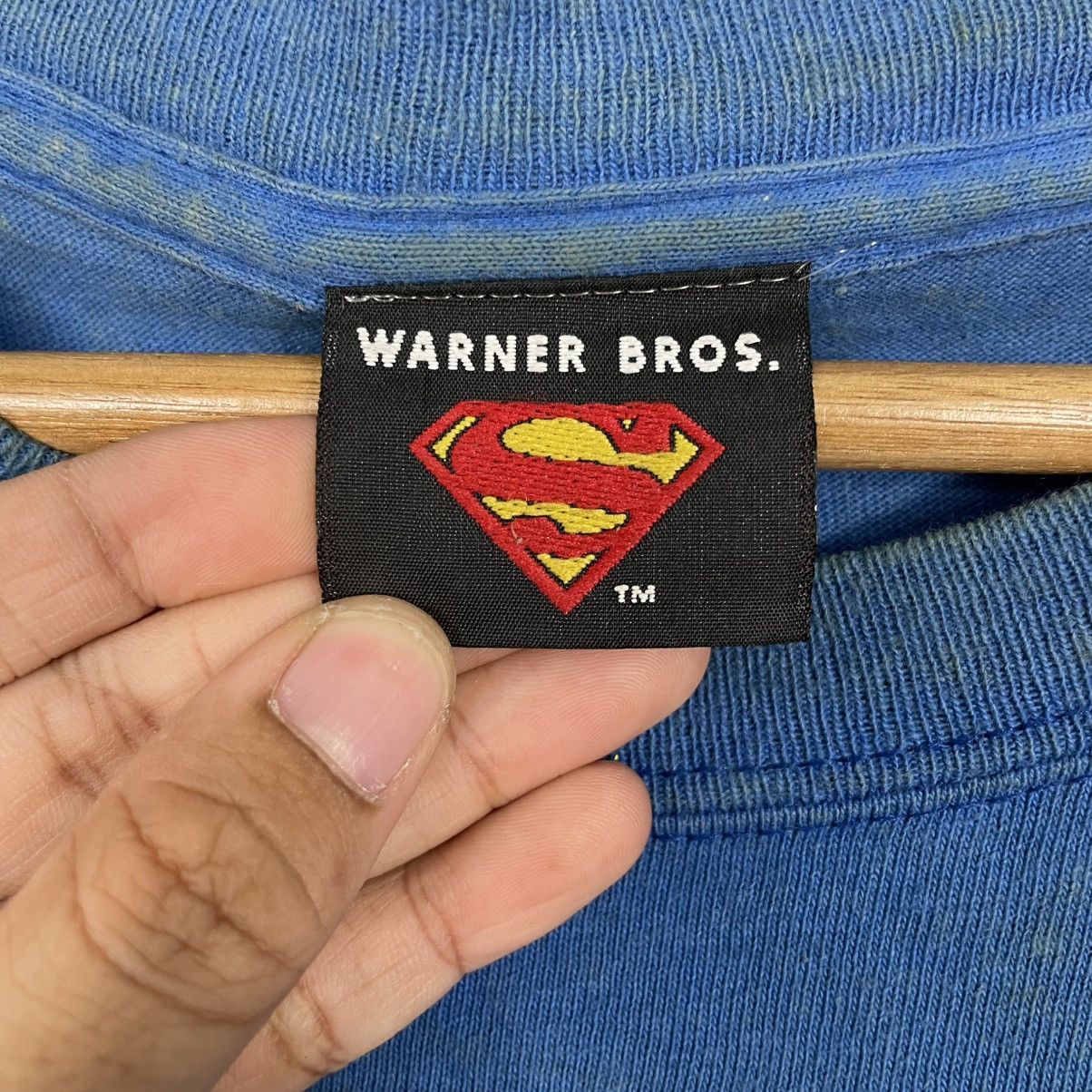 Warner Bros Vintage Warner Bros Superman T-shirt Size US L / EU 52-54 / 3 - 11 Thumbnail