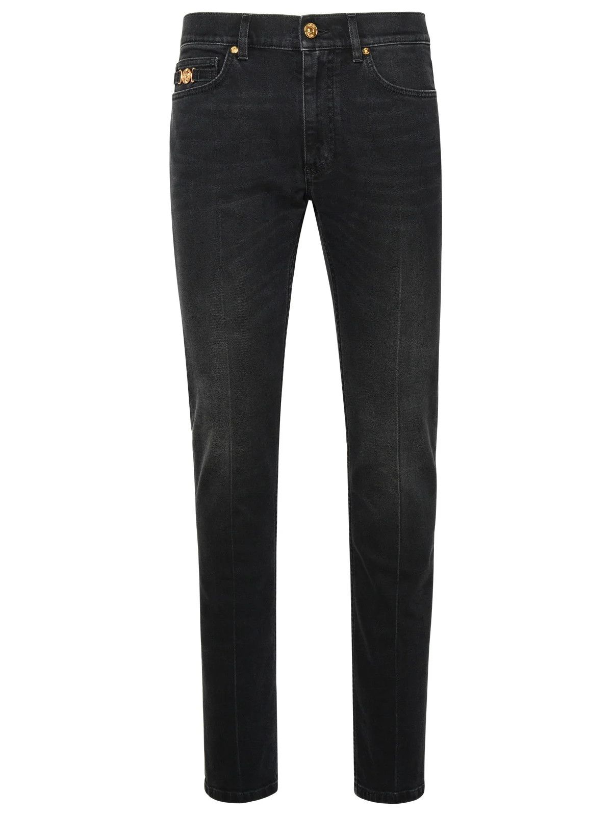 Versace o1y0425 Denim Pant in Black Size US 31 - 1 Thumbnail