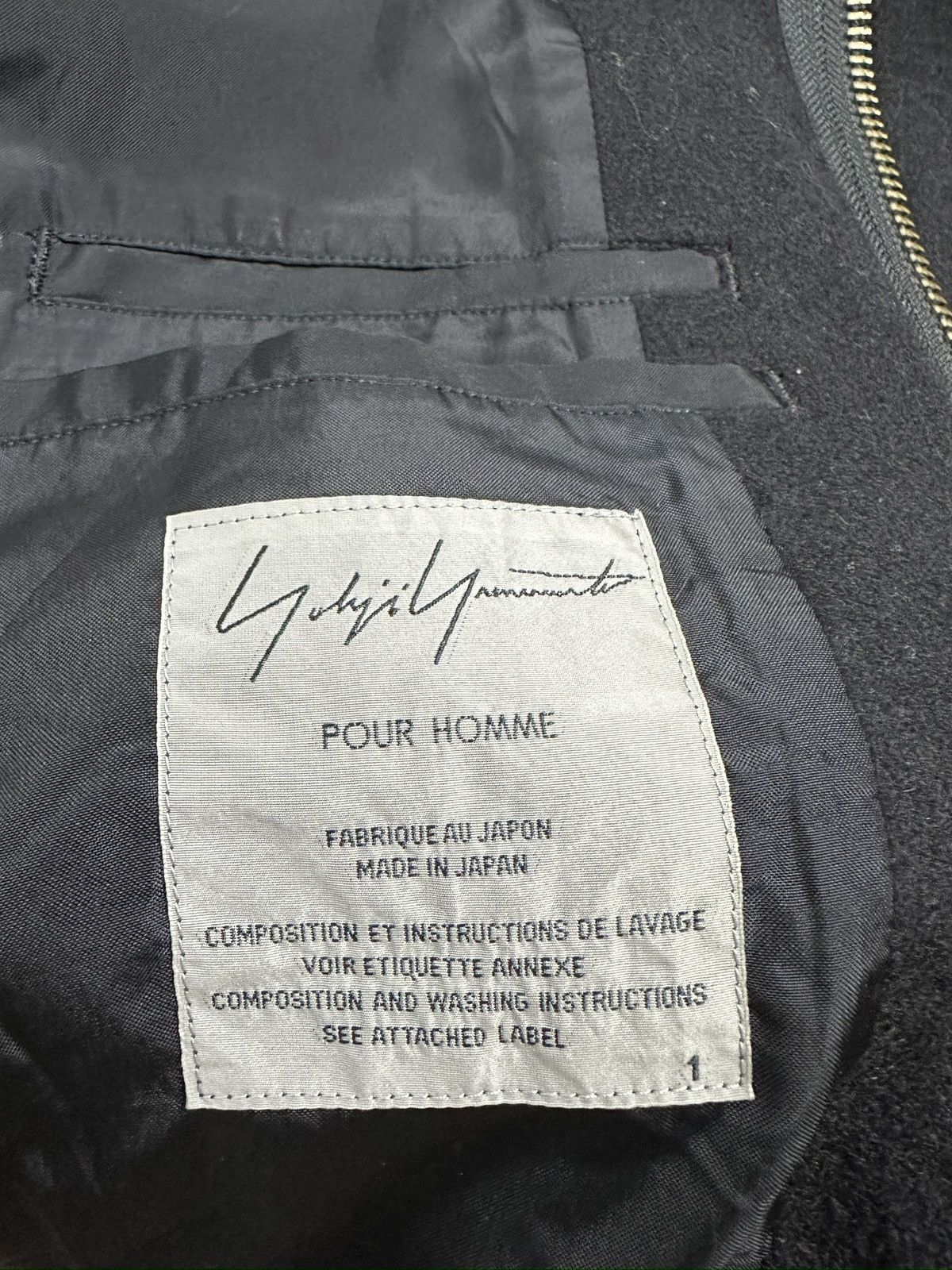 Yohji Yamamoto YOHJI YAMAMOTO Pour Homme 14AW ARCHIVAL Trench Coat Zipper Size US M / EU 48-50 / 2 - 11 Thumbnail