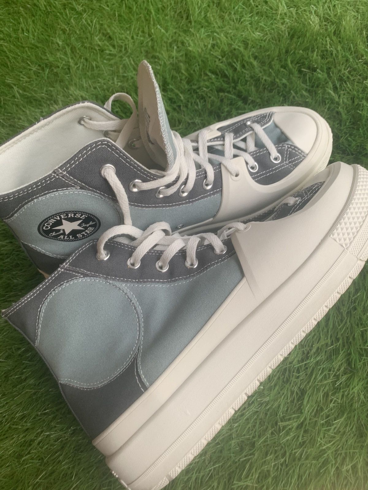 Converse Converse Chuck Taylor Construct Hi Sneaker Colorblock Size US 12 / EU 45 - 5 Thumbnail