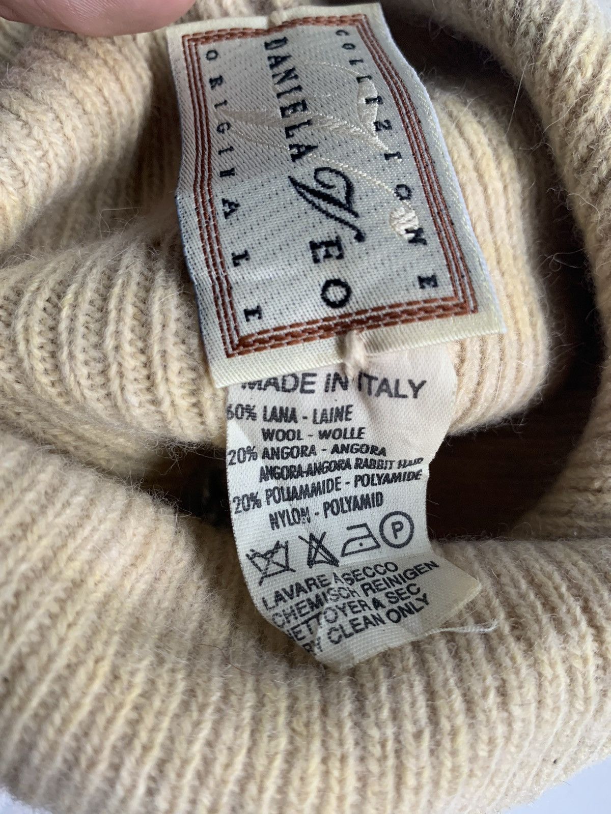 Japanese Brand × Kapital × Vintage Daniela Veo Made In Italy Nice Colour design Beanie Hats Size ONE SIZE - 9 Thumbnail