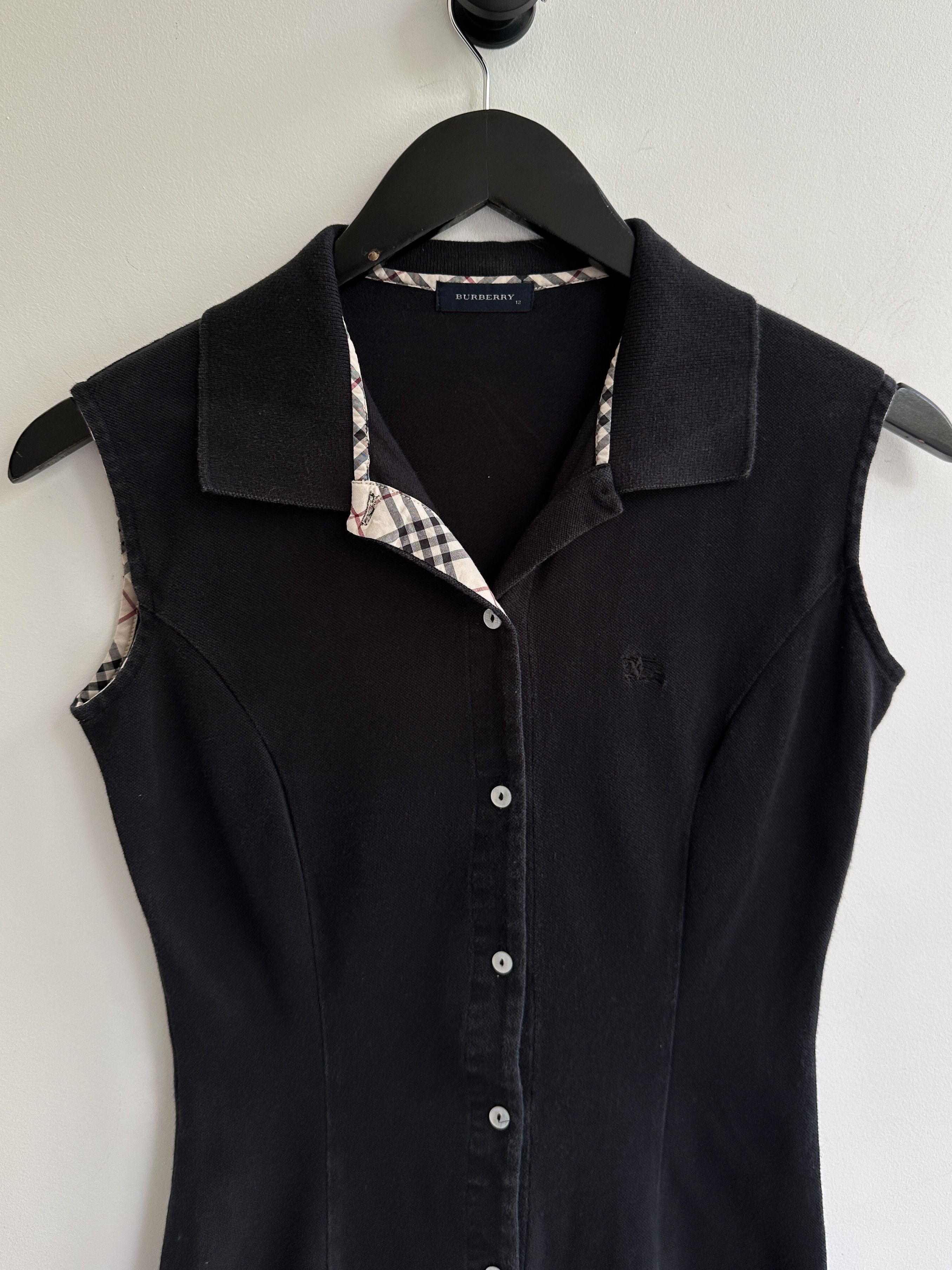 Burberry Burberry Button Up Mini Dress Size XS / US 0-2 / IT 36-38 - 3 Thumbnail