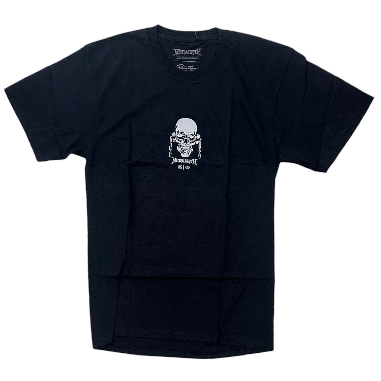 Primitive Primitive Skate Apparel Men's X Megadeth T-Shirt Time Tee Size US M / EU 48-50 / 2 - 2 Thumbnail