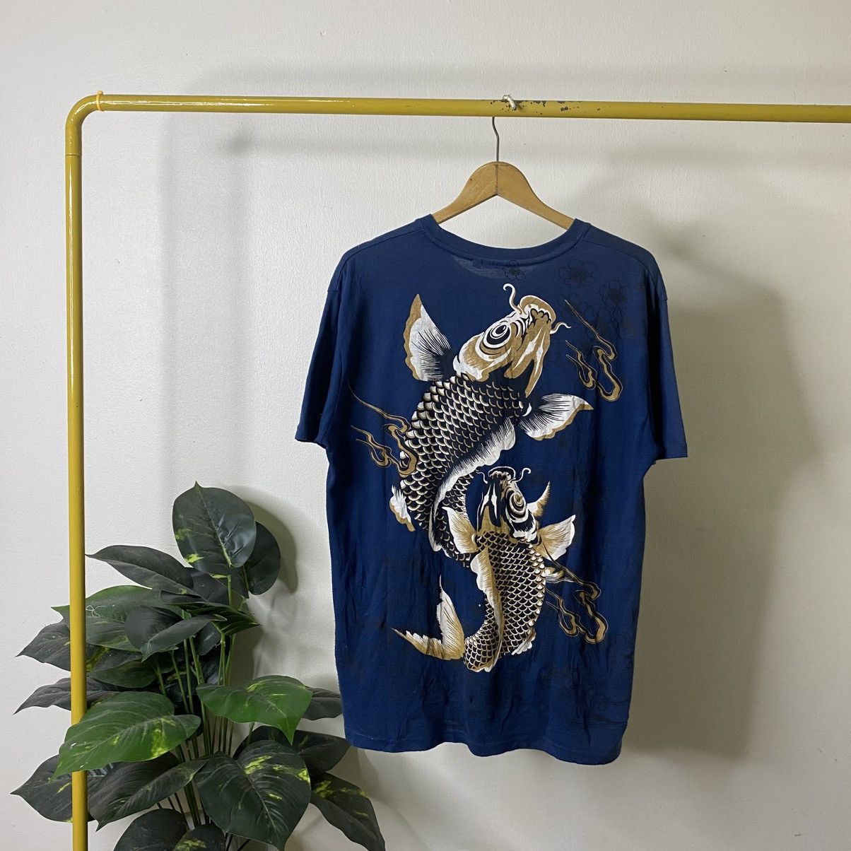 Karakuri Tamashii BulletNoise Koi Fish Ed Hardy Karakuri Tamashii Style Tee Size US L / EU 52-54 / 3 - 1 Thumbnail