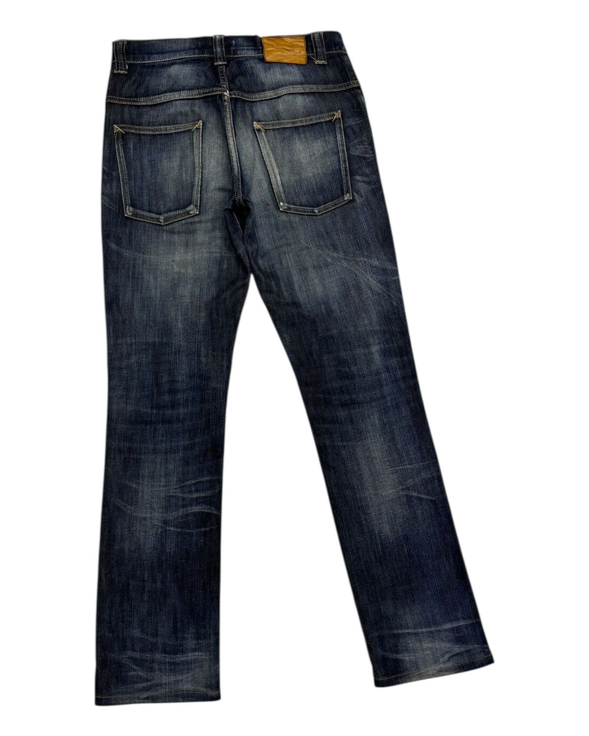 14th Addiction × Isamu Katayama Backlash × KMRii Audience Japan Denim Clawmark Distressed Denim jeans Size US 30 / EU 46 - 4 Thumbnail