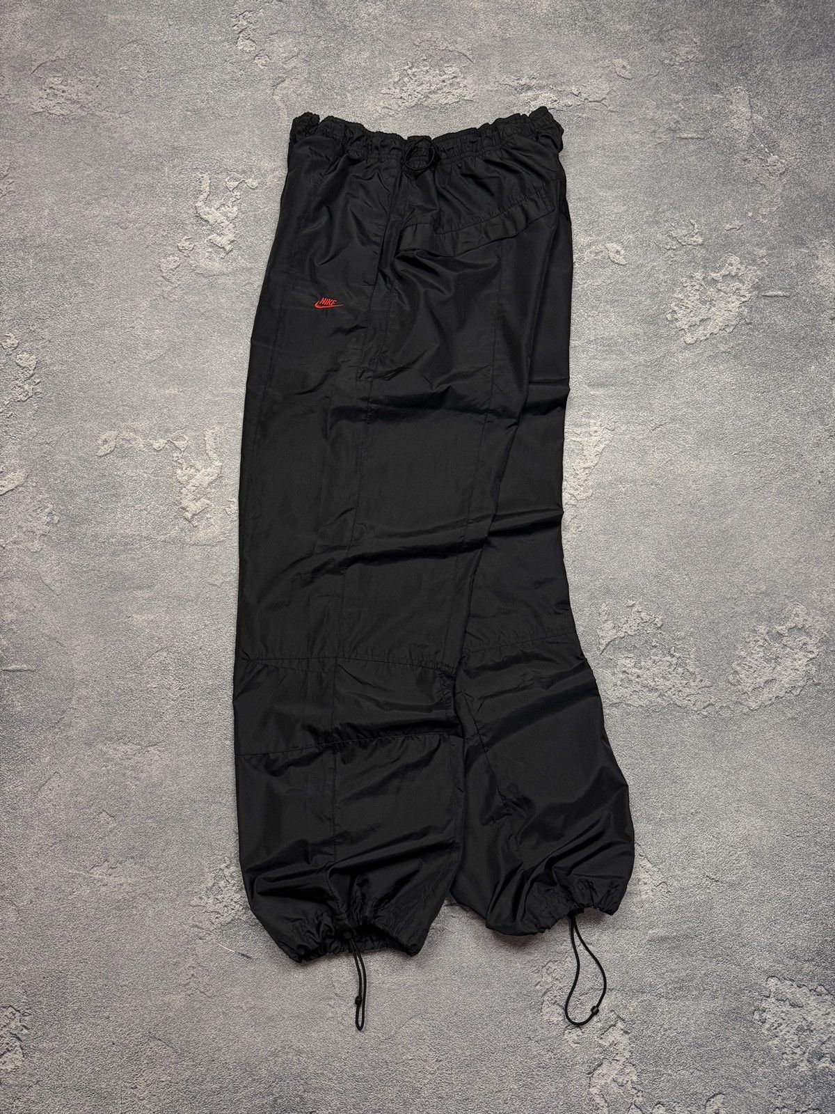 Nike 90s Rare Crazy Nike Baggy Nylon Pants Size US 40 / EU 56 - 2 Thumbnail
