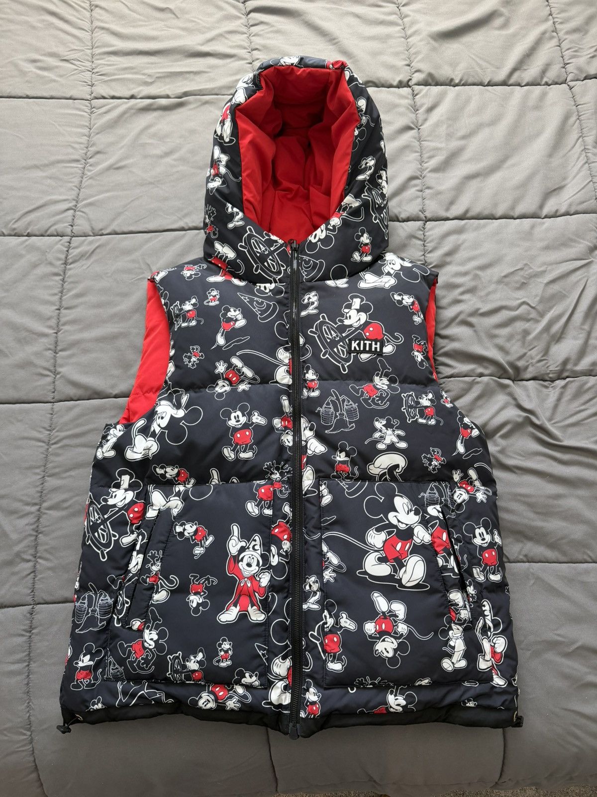 Disney × Kith Kith x Disney Reversible Vest Size US L / EU 52-54 / 3 - 1 Thumbnail
