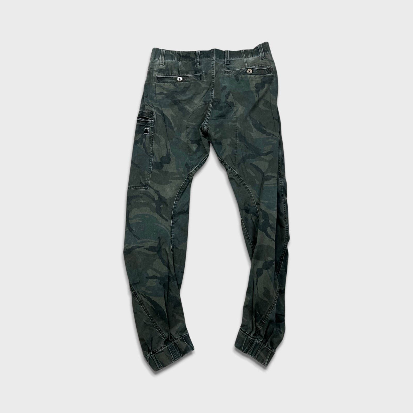G-Star G Star Raw Pants Mens 29x28 Powel 3D Tapered Cuffed Cargo Size US 29 - 6 Thumbnail