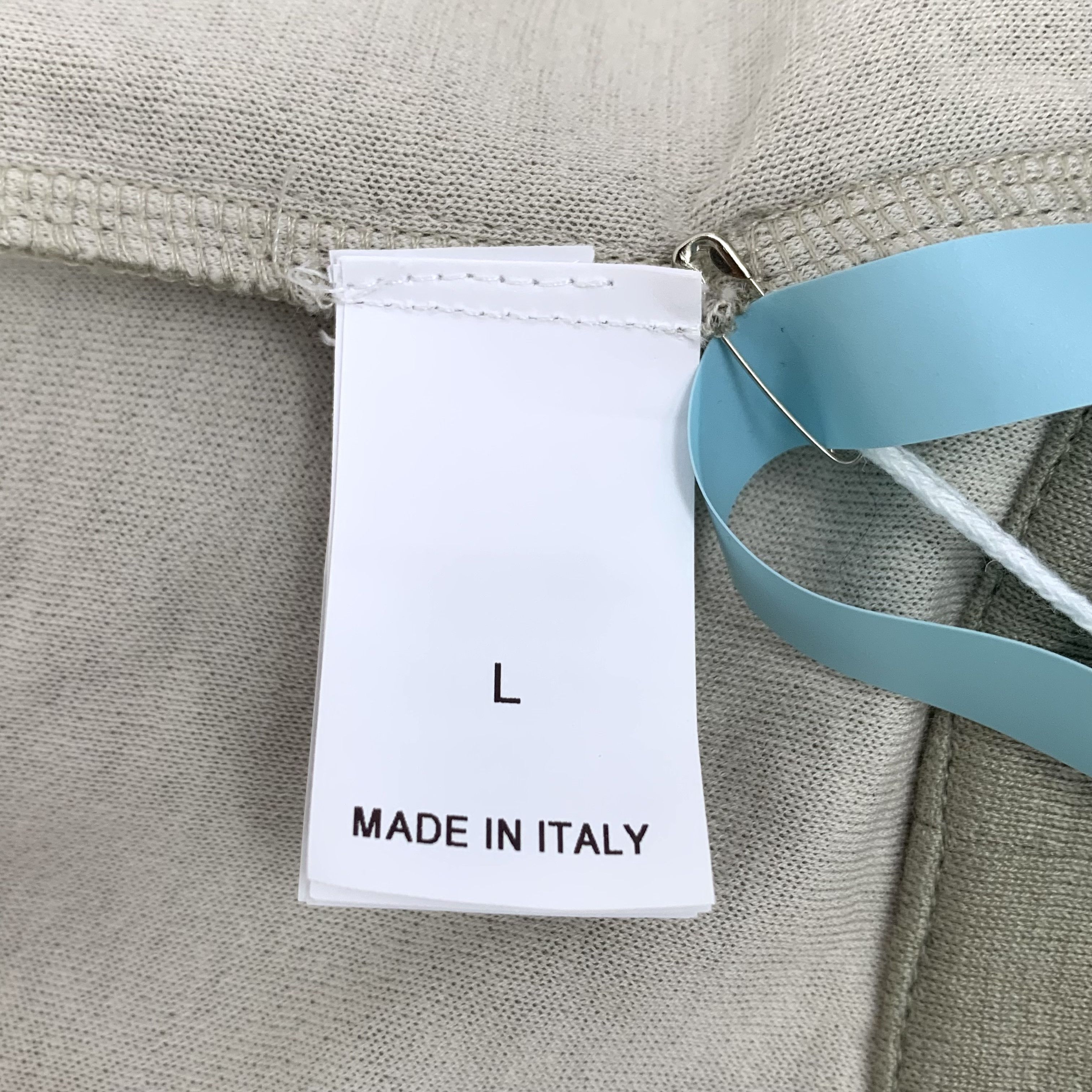 Brunello Cucinelli Brunello Cucinelli Grey-Green Zip Hoodie (Size L) Size US L / EU 52-54 / 3 - 7 Thumbnail