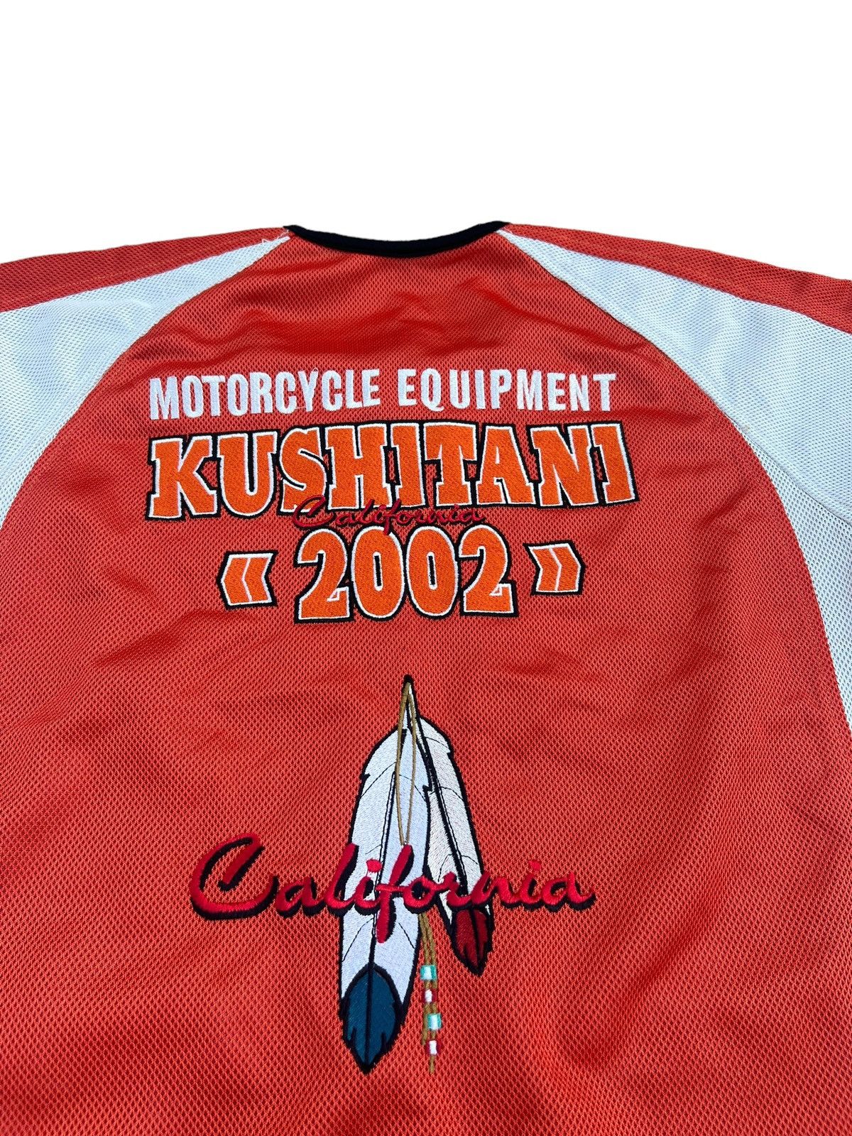 Japanese Brand × Sports Specialties Vintage 2002 KUSHITANI Racing Specialist Mesh Jacket Shirt Size US L / EU 52-54 / 3 - 17 Thumbnail