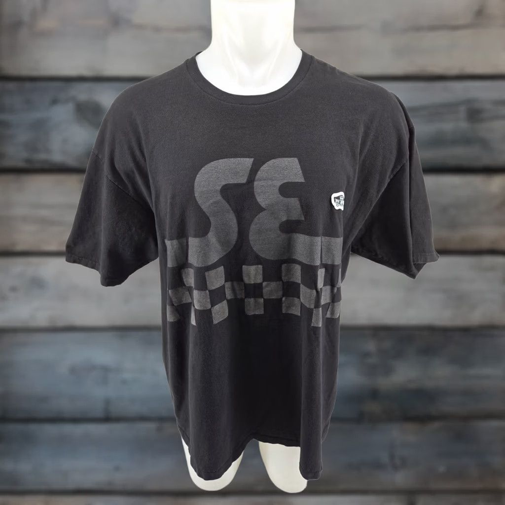 Vans Vans T-Shirt Men 2XL Black Cotton Classic Fit SE Off The Wall Logo Short Sleeve Crew Neck Size US XXL / EU 58 / 5 - 1 Thumbnail