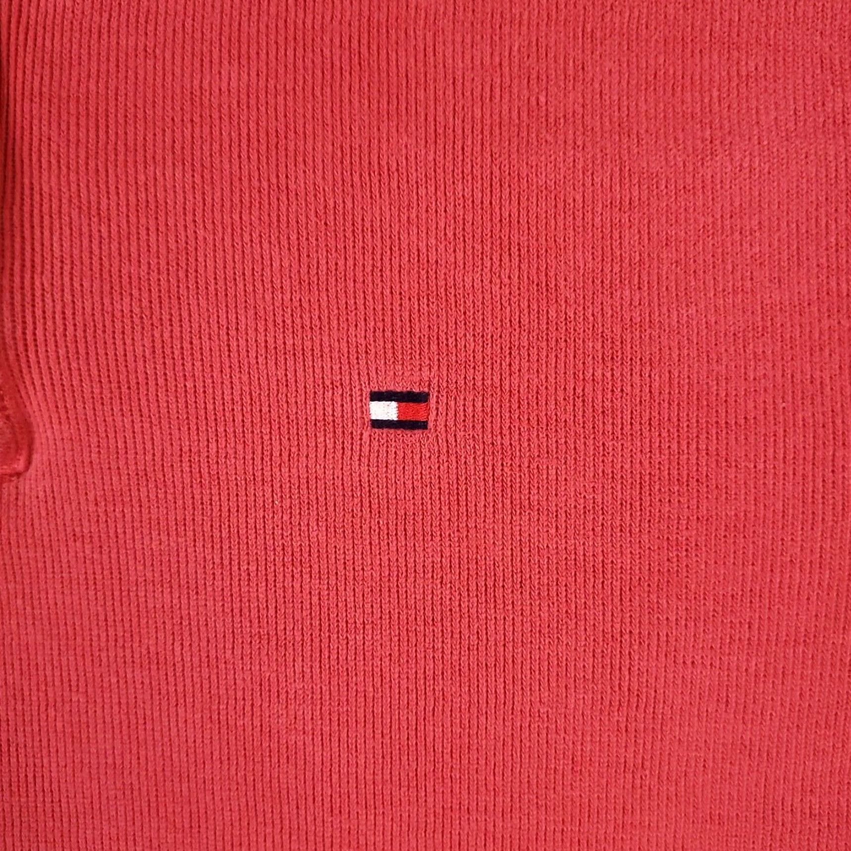 Tommy Hilfiger Mens Sweater Tommy Hilfiger Large Red Casual Pullover Sweatshirt Size US L / EU 52-54 / 3 - 2 Thumbnail