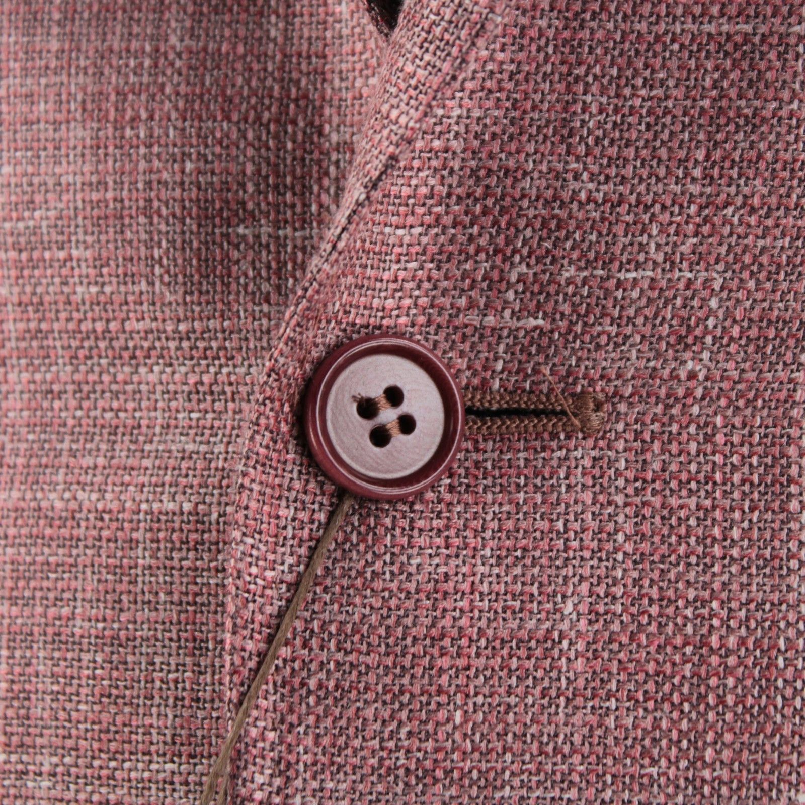 Canali Canali Sport Coat Size 44 Short US in Pink Size 44R - 2 Thumbnail