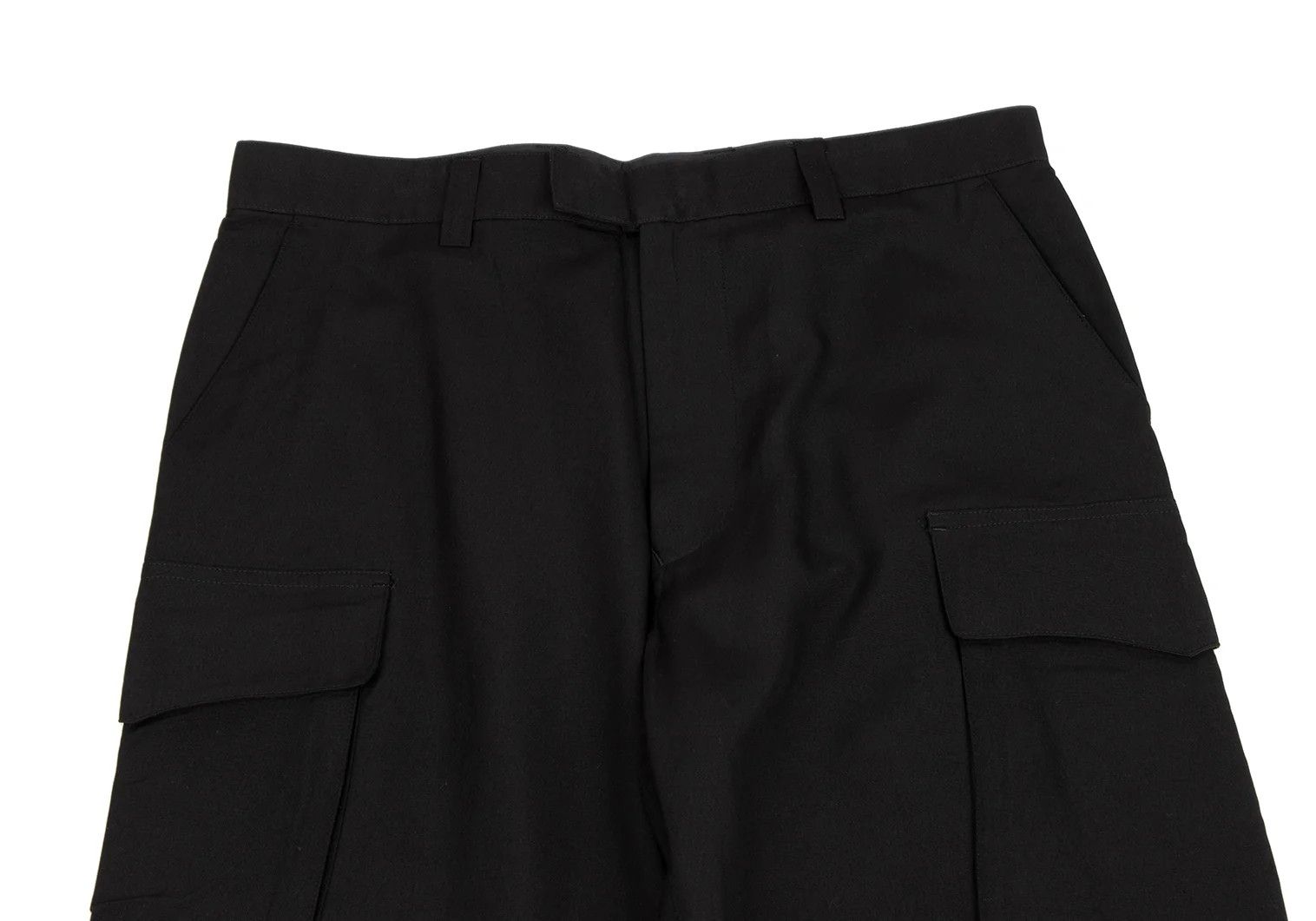 Jean Paul Gaultier Silk Cargo Pants Black Size 48 in Good Condition Size US 32 / EU 48 - 2 Thumbnail
