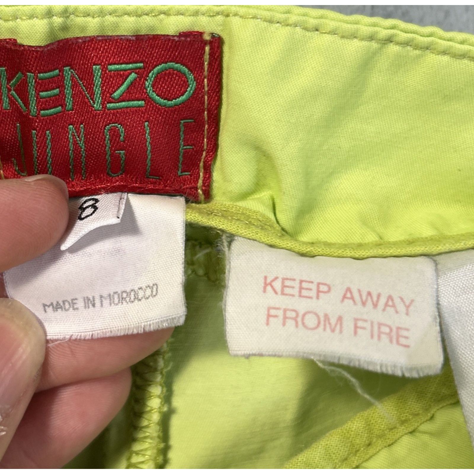 JNCO Beyond Baggy Kenzo Jungle Pants Youth 8 22x15 Hamilton Wide Size US 26 / EU 42 - 5 Thumbnail