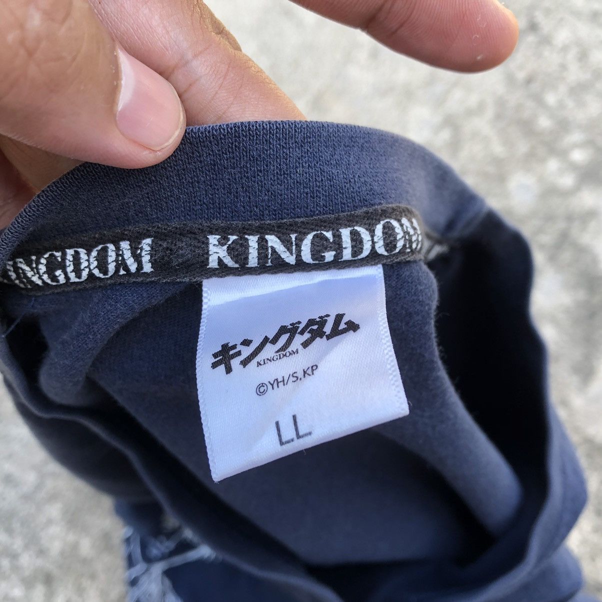Anime × Vintage 🔥Rare🔥🇯🇵Anime Kingdom Shin Character Promo Manga Series Tee Size US L / EU 52-54 / 3 - 9 Thumbnail