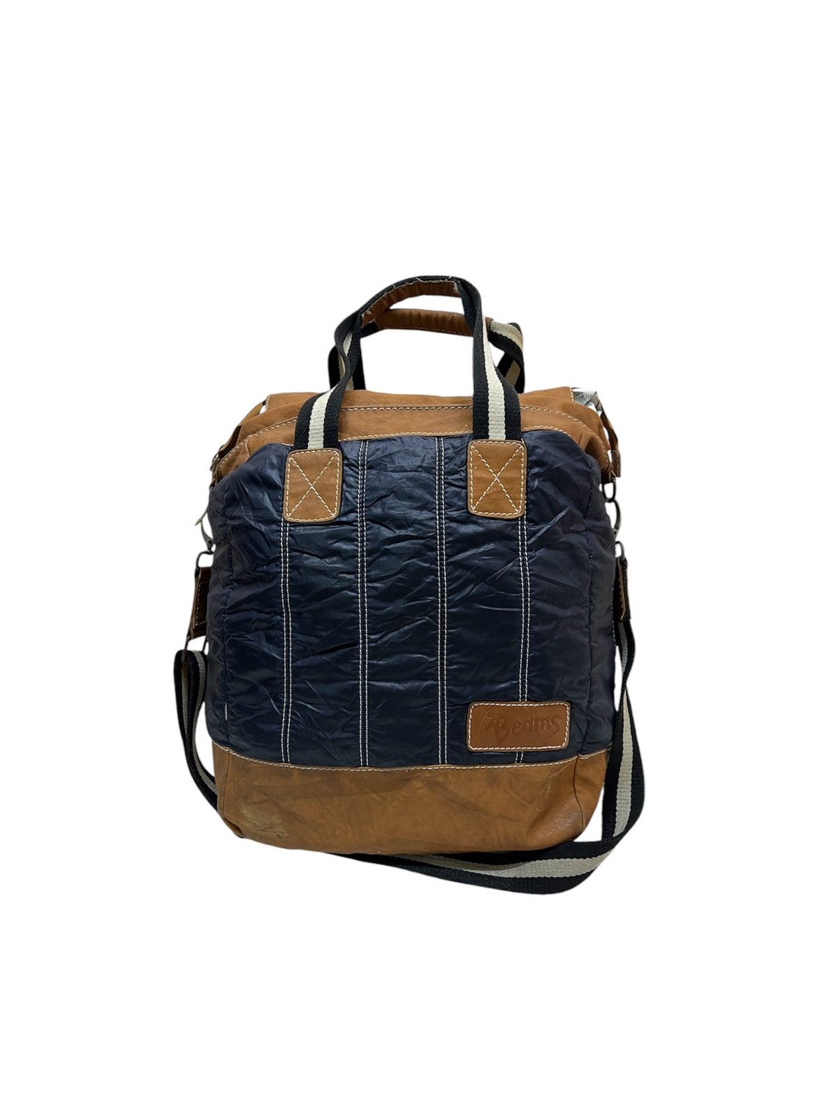 Beams Japan Sling Bag in Blue, Men's