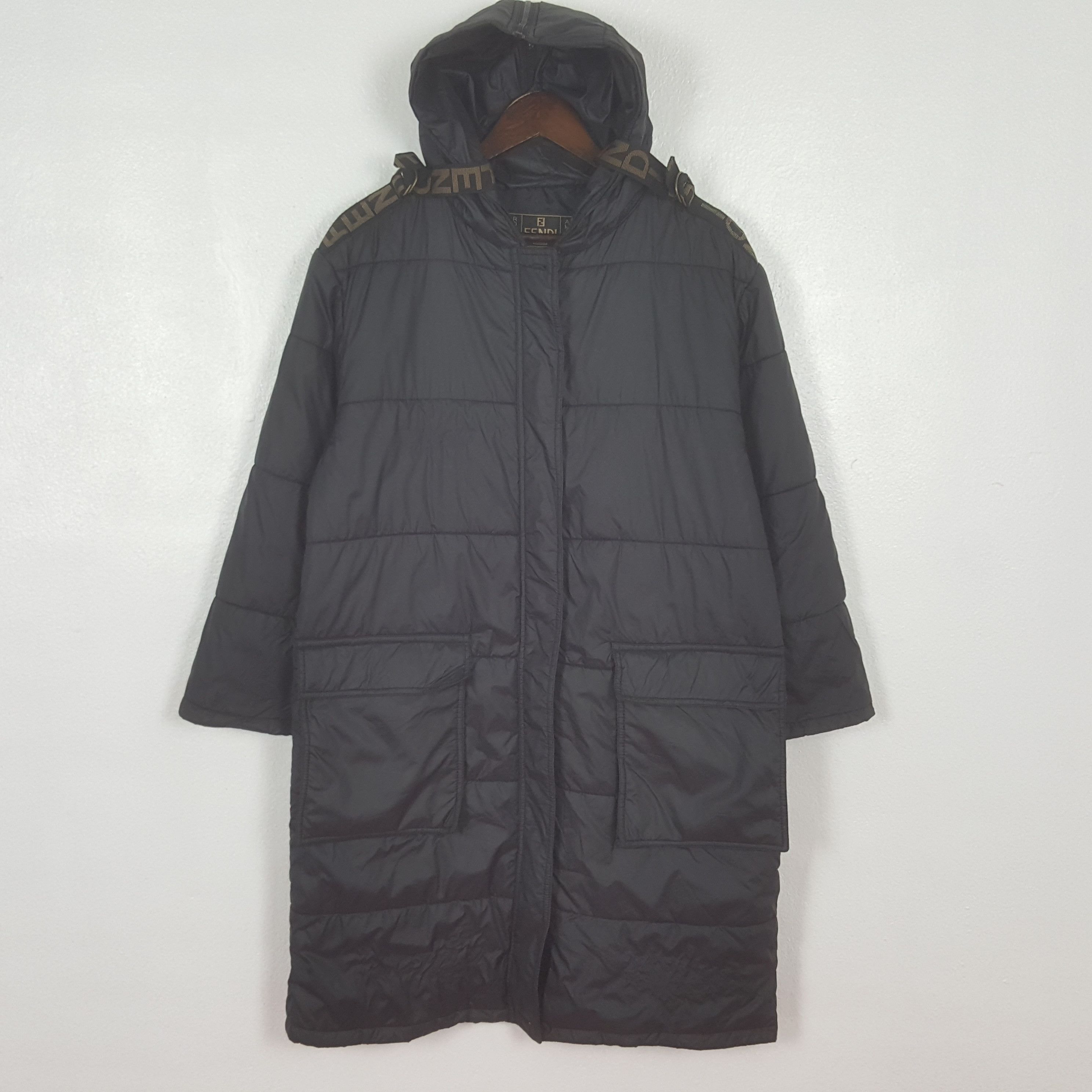 Fendi Vintage Fendi Roma Puffer Winter Long Jacket Size US M / EU 48-50 / 2 - 1 Thumbnail