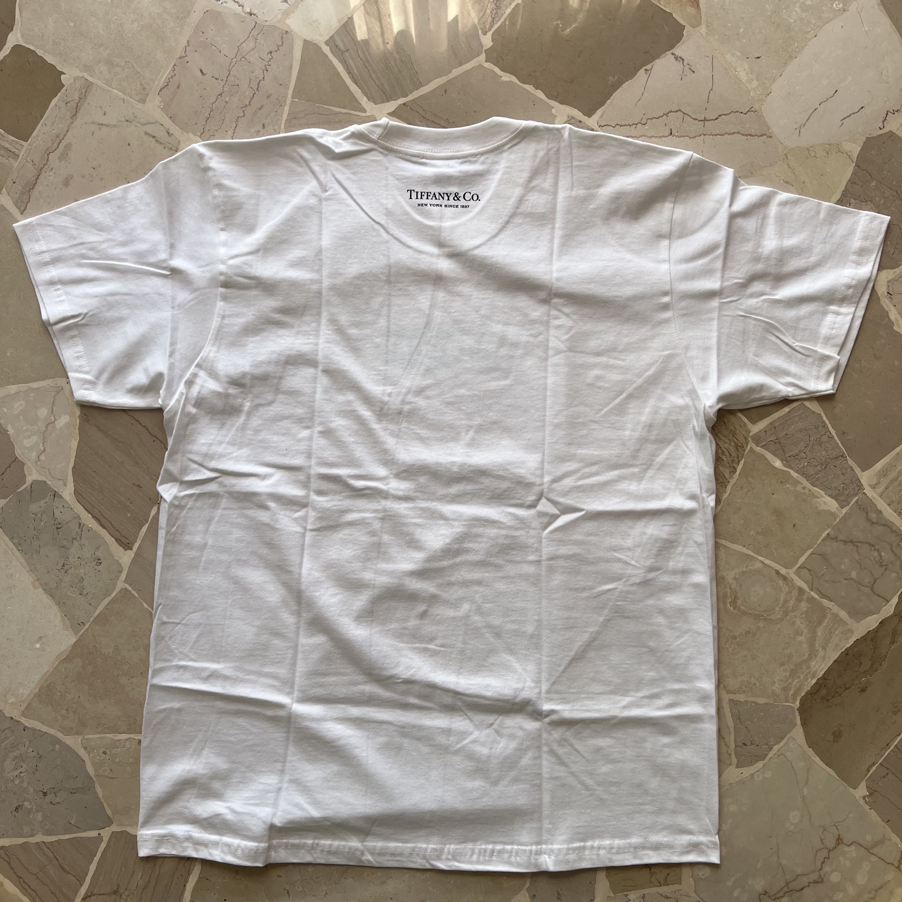 Supreme × Tiffany & Co. Supreme T-shirt con Logo Supreme x Tiffany & Co large Size US L / EU 52-54 / 3 - 4 Thumbnail