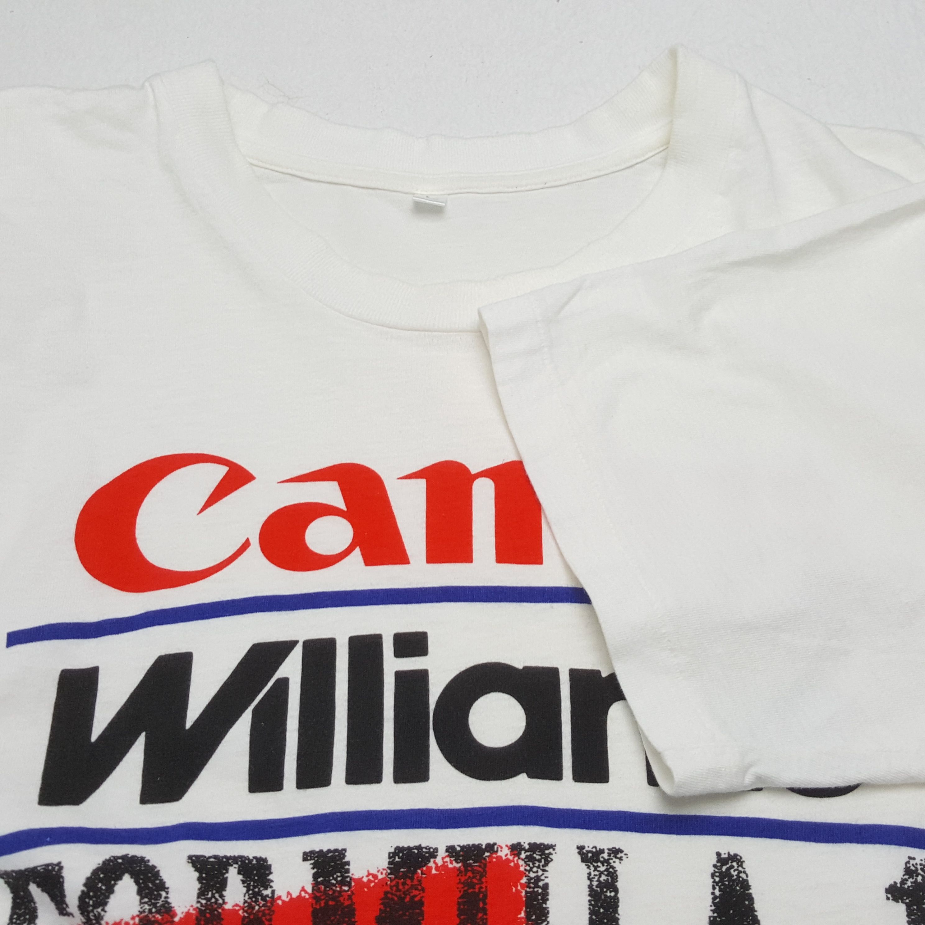 Canon × Vintage CANON WILLIAMS FORMULA 1 Racing Sports Tshirt Size US L / EU 52-54 / 3 - 5 Thumbnail