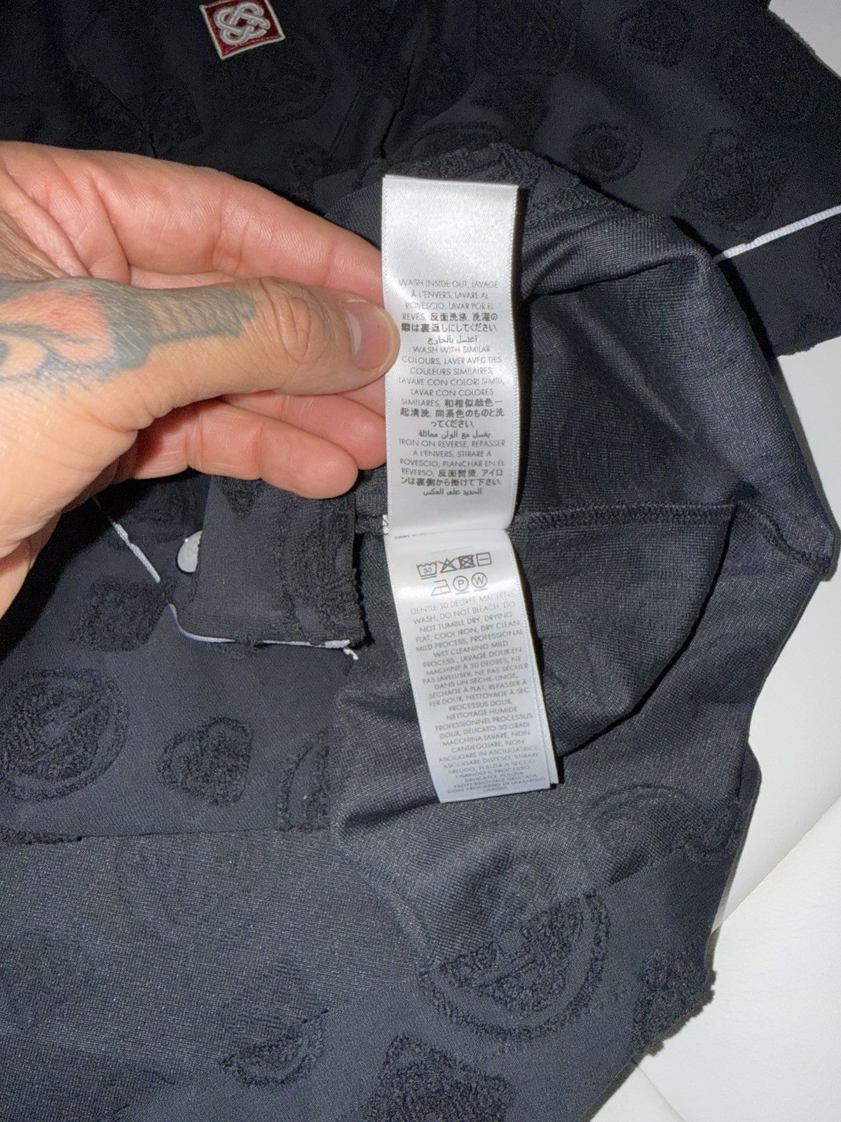 Casablanca Toweling monogram set Size US M / EU 48-50 / 2 - 7 Thumbnail