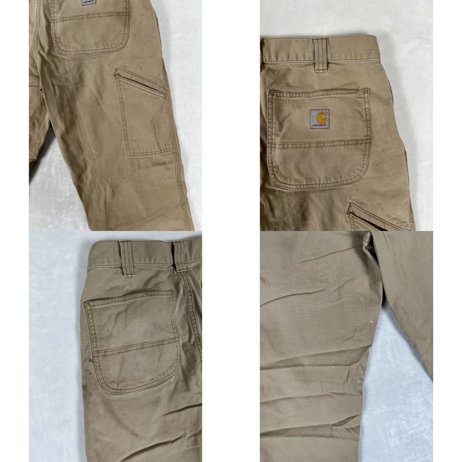 Carhartt Carhartt Pants 30x32 Beige Relaxed Fit Workwear Stain Distressed Vintage No N/A Size US 30 / EU 46 - 9 Thumbnail