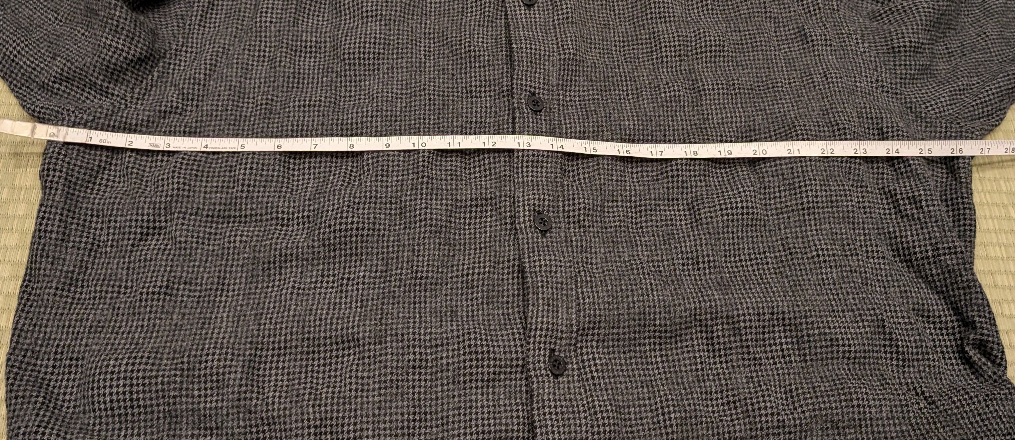 Wtaps NWT WTAPS Wool Houndstooth Shirt Oversized Made in Japan Size US L / EU 52-54 / 3 - 8 Thumbnail