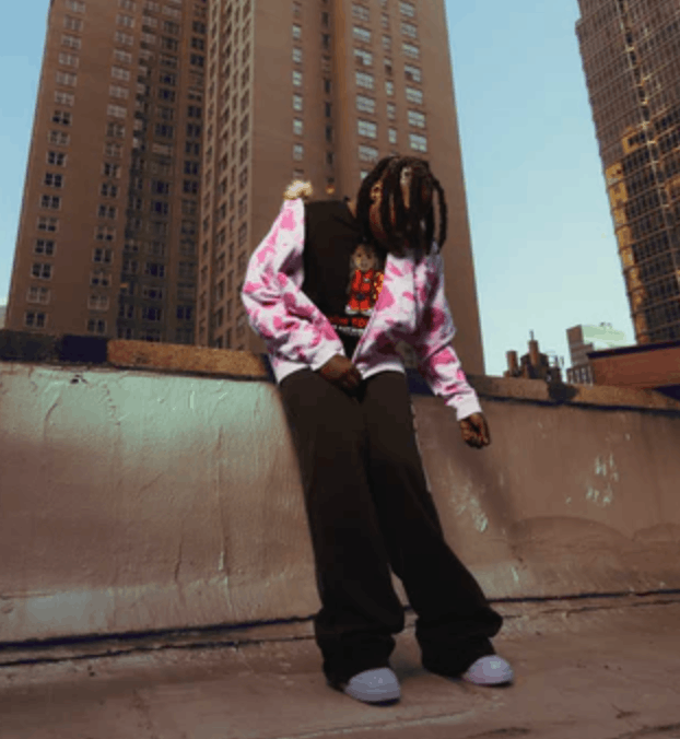 Bape BAPE® X DON TOLIVER FAUX FUR SHARK ZIP HOODIE PINK SIZE XL Size US XL / EU 56 / 4 - 5 Thumbnail