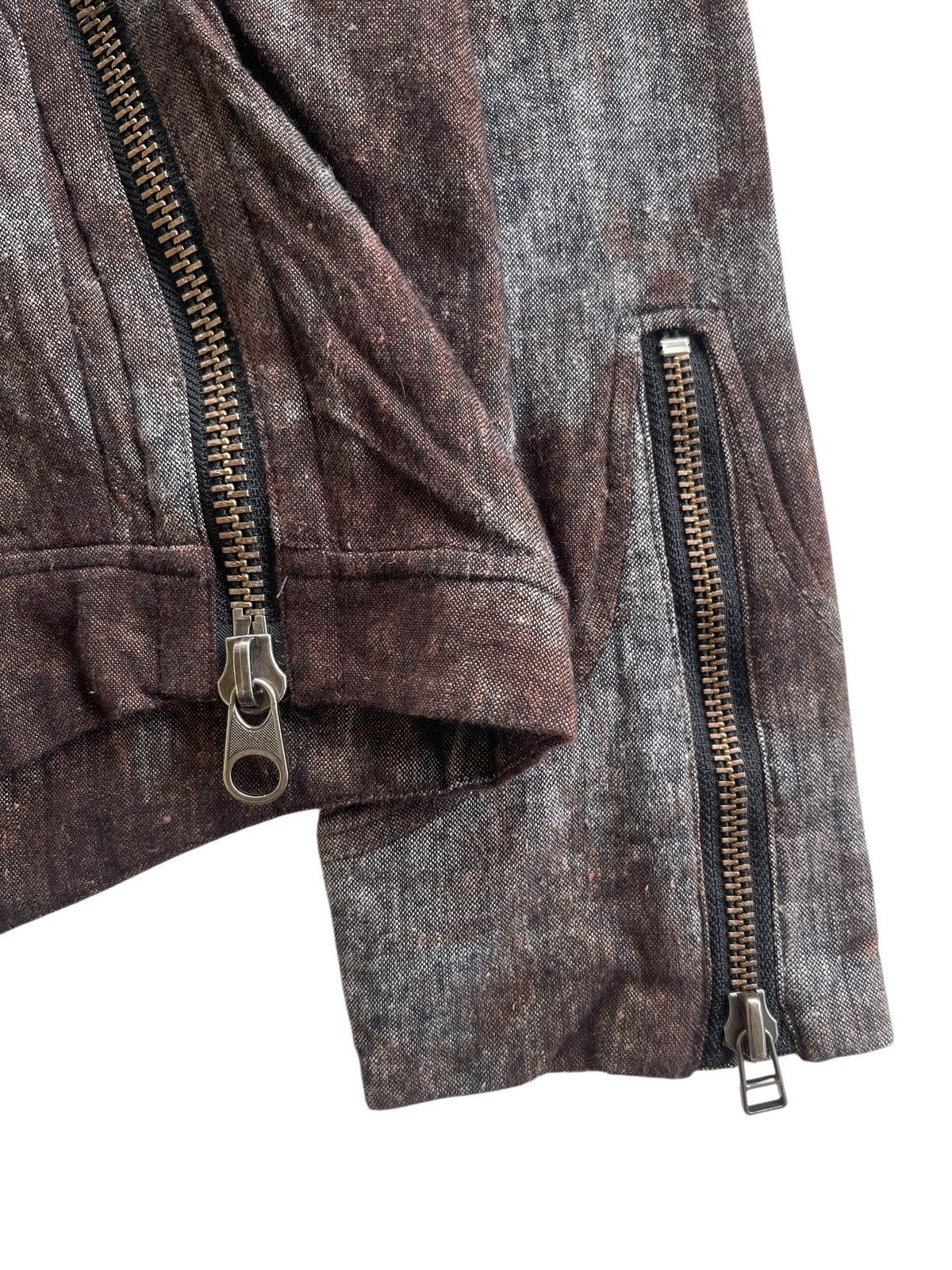 Japanese Brand Agosto Rockabilly Asymmetrical Zip Up Jacket Size US M / EU 48-50 / 2 - 8 Thumbnail