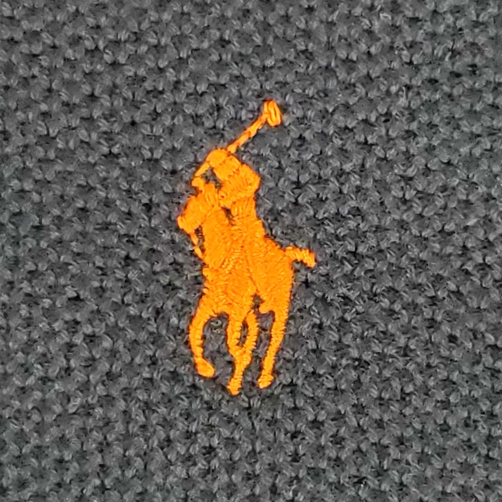 Ralph Lauren Polo Ralph Lauren Pima Sweater Mens 2XL Navy Blue Orange Pony 1/4 Zip XXL Knit Pullover Mock Neck Carded? Size US XXL / EU 58 / 5 - 4 Thumbnail