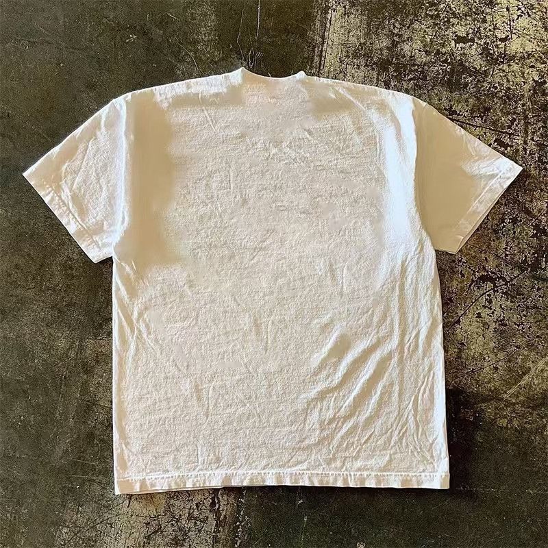 Japanese Brand × Vintage White vintage cucumber pattern loose cotton t-shirt Size US L / EU 52-54 / 3 - 2 Thumbnail