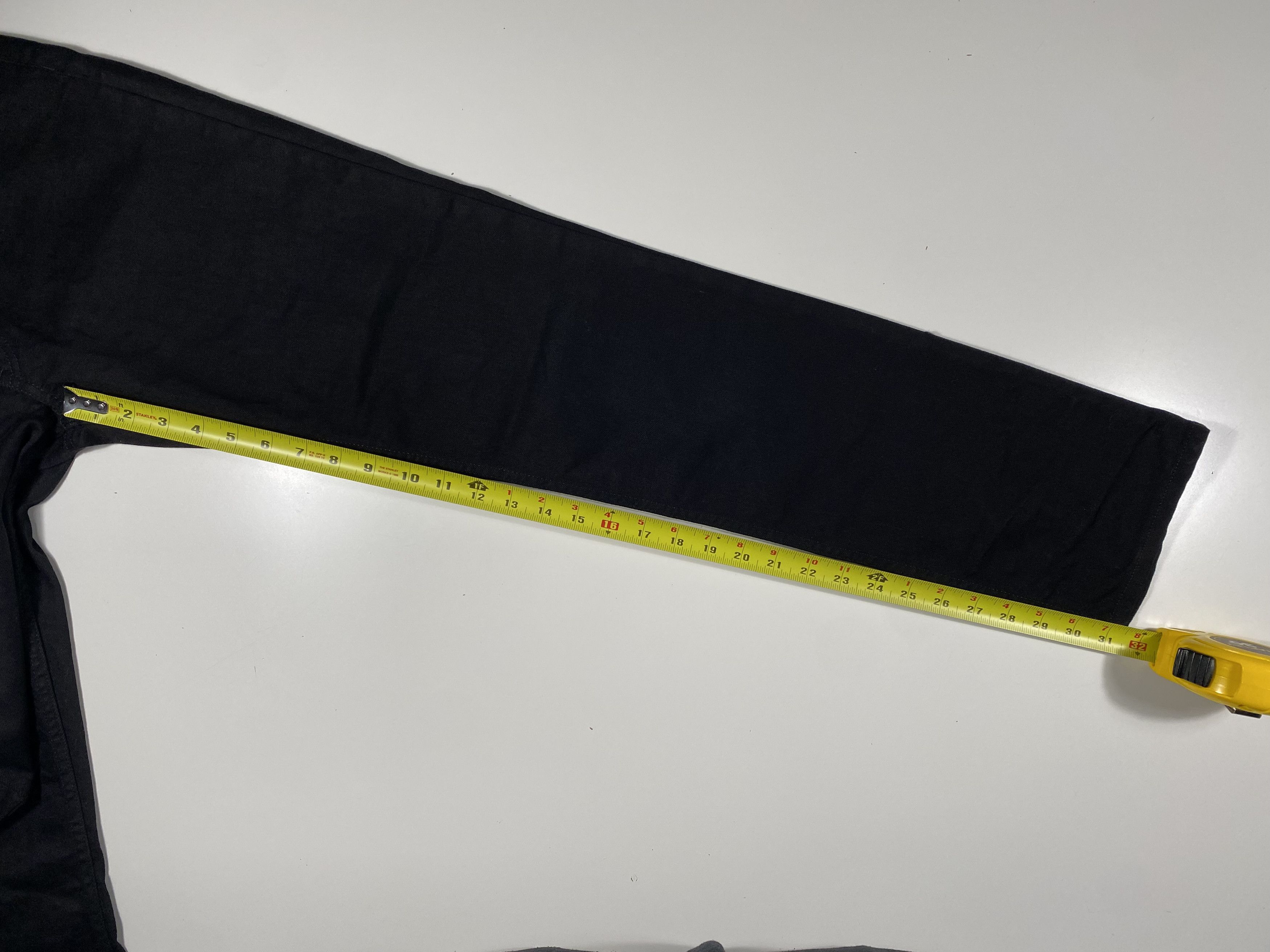 Acne Studios Acne Studios Blå Konst South Stay Black Slim Jeans 30x31.5 Size US 30 / EU 46 - 8 Thumbnail