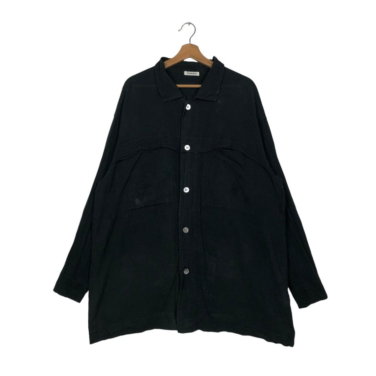 Issey Miyake VINTAGE PLEATED CHORE BUTTON JACKET PLANTATION ISSEY MIYAKE Size US M / EU 48-50 / 2 - 3 Thumbnail