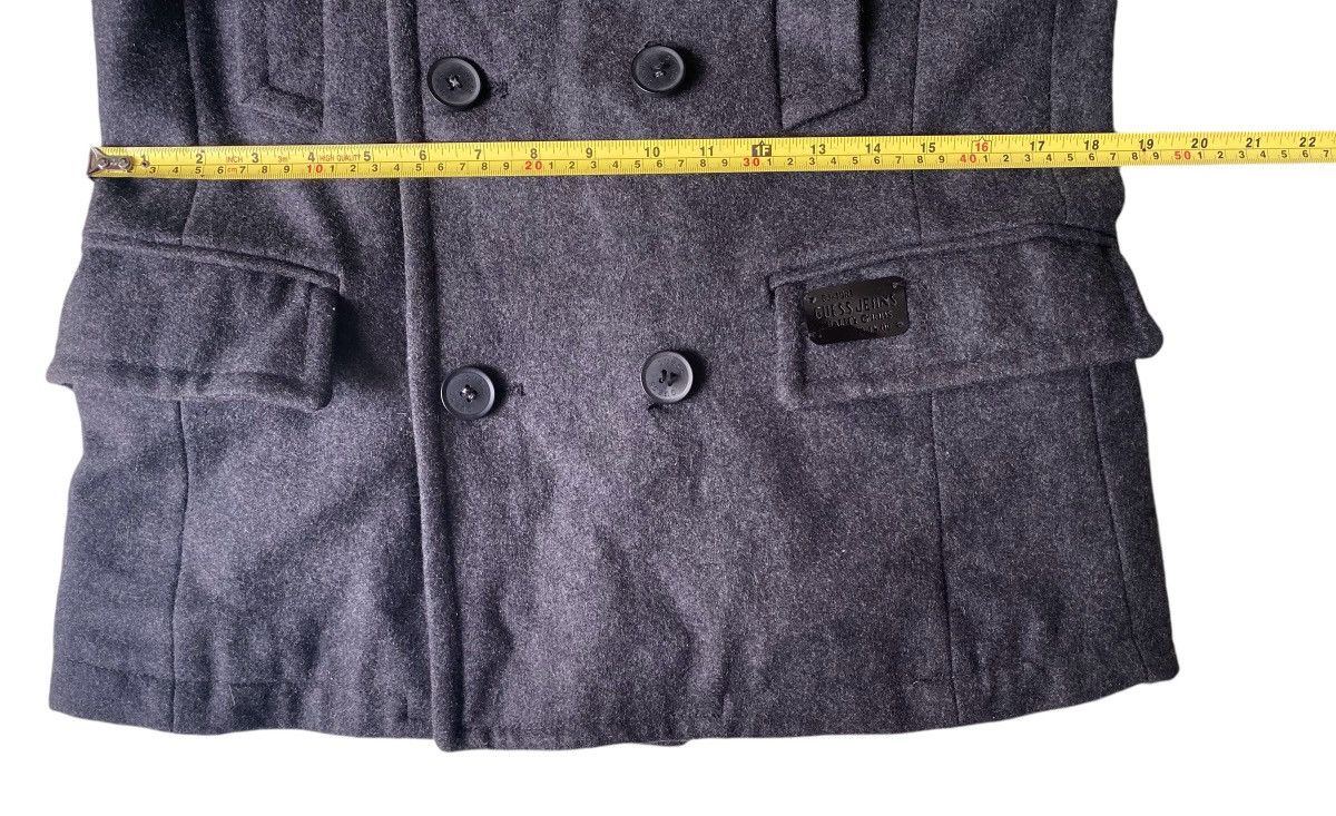 Guess Rare GUESS Wool Double Breast Button Jacket sz L Size US L / EU 52-54 / 3 - 15 Thumbnail