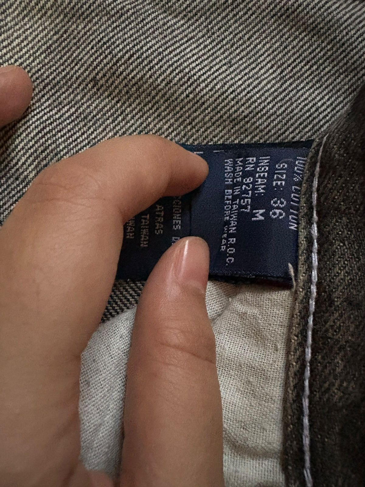 Japanese Brand Vintage Japanese Brand Mud Wash Baggy Carpenter Jeans Size US 36 / EU 52 - 10 Thumbnail