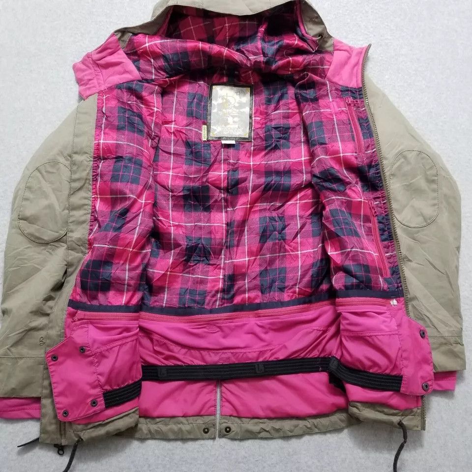 Burton B by Burton Jacket Womens Medium Beige Full Zip Pockets Size M / US 6-8 / IT 42-44 - 19 Thumbnail